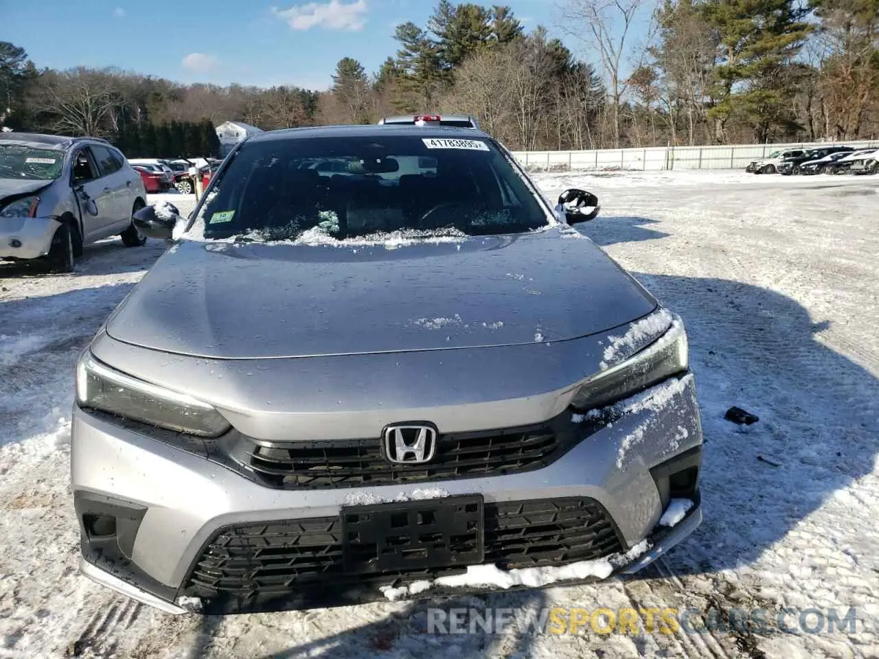 5 fotografías del automóvil dañado 2HGFE2F52NH537726 HONDA CIVIC 2022