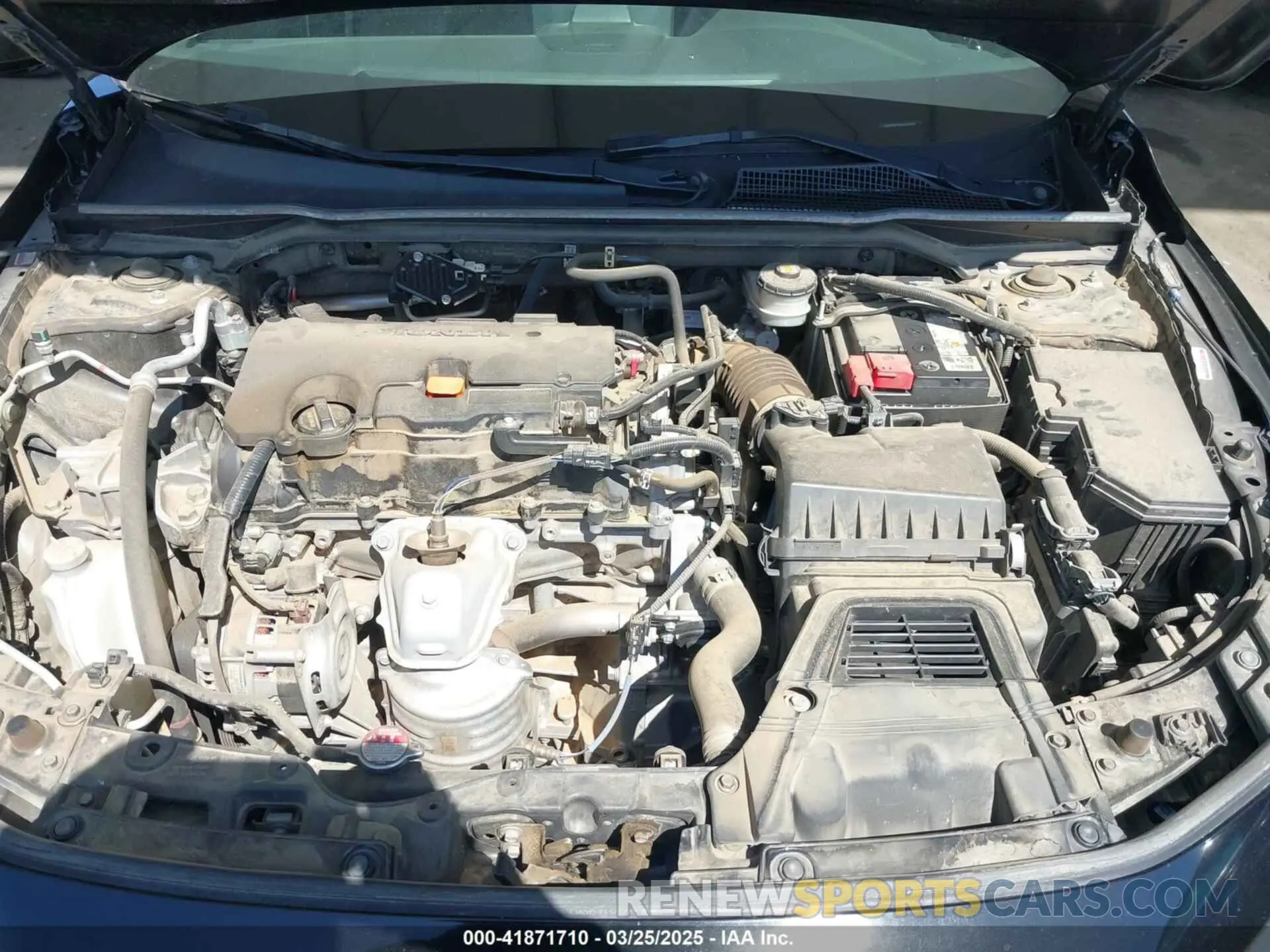 10 fotografías del automóvil dañado 2HGFE2F52NH539895 HONDA CIVIC 2022