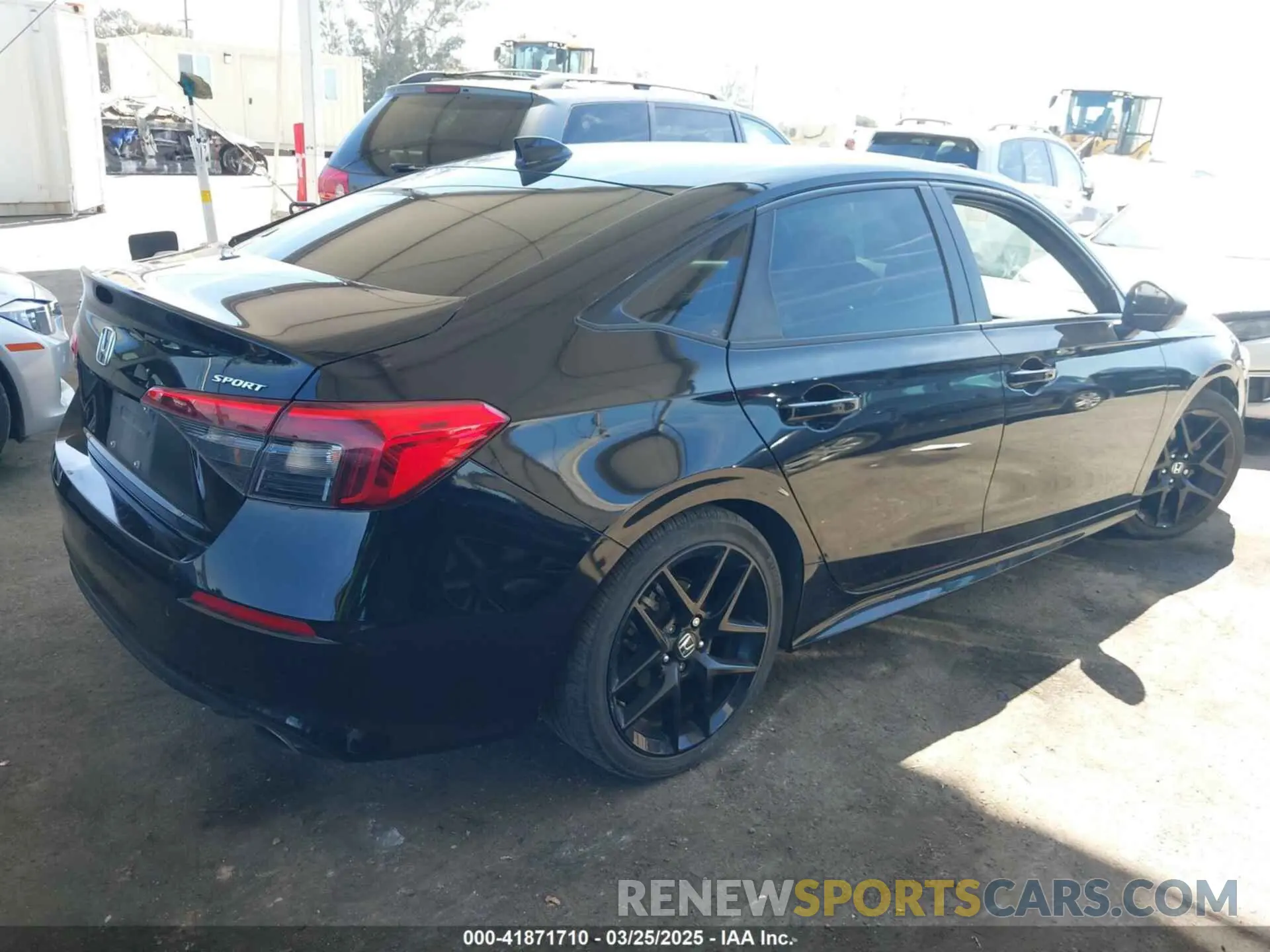 4 fotografías del automóvil dañado 2HGFE2F52NH539895 HONDA CIVIC 2022