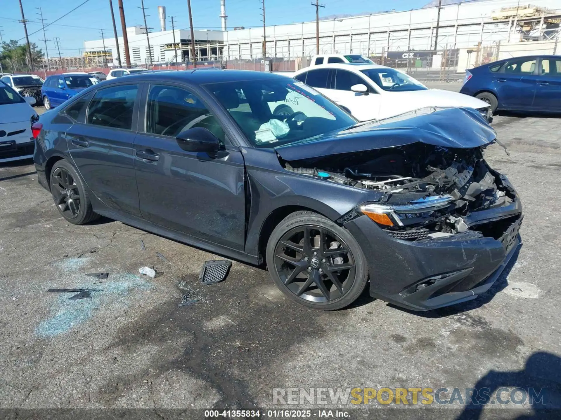 1 fotografías del automóvil dañado 2HGFE2F52NH540206 HONDA CIVIC 2022