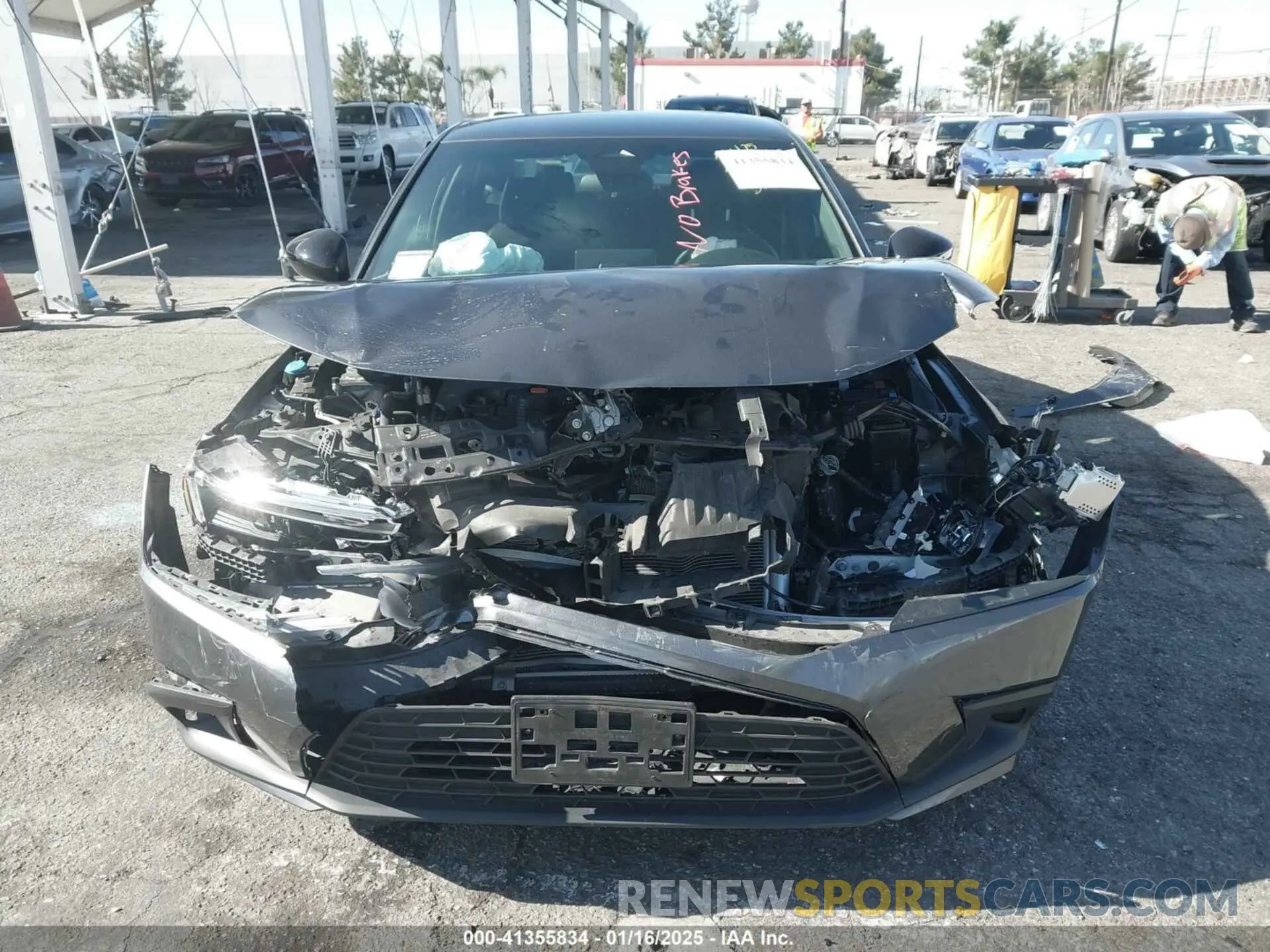 13 fotografías del automóvil dañado 2HGFE2F52NH540206 HONDA CIVIC 2022