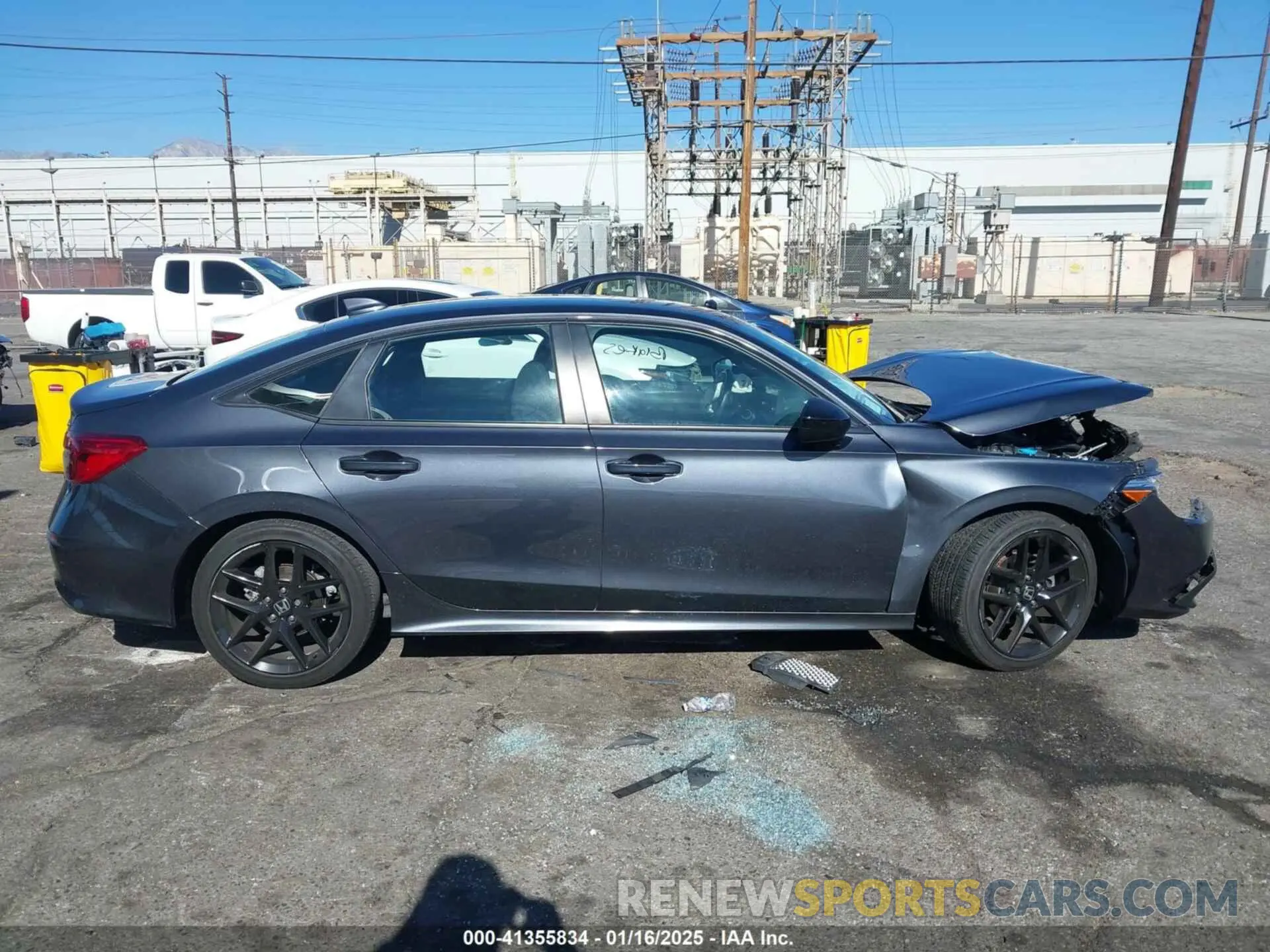 14 fotografías del automóvil dañado 2HGFE2F52NH540206 HONDA CIVIC 2022