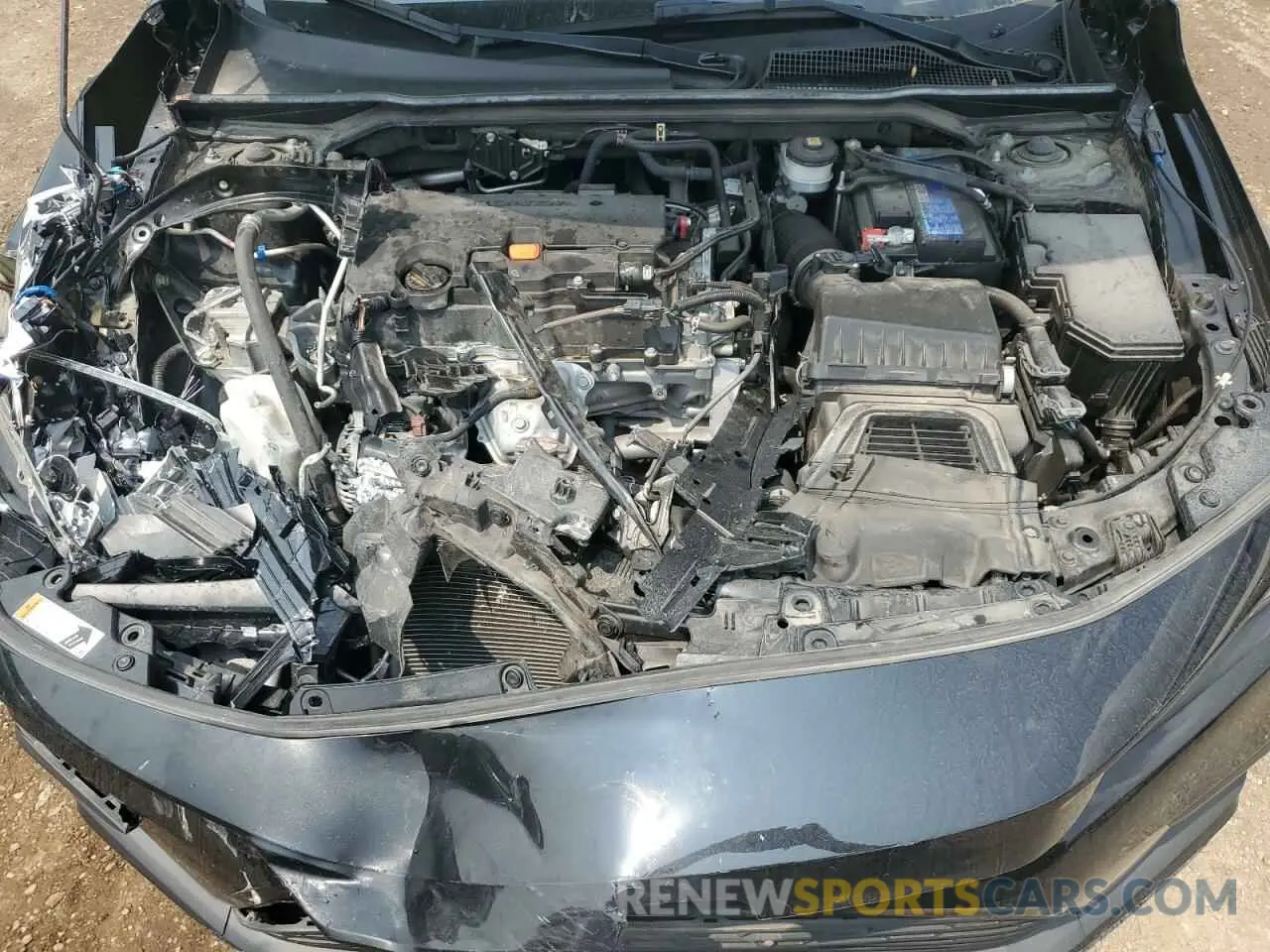 11 fotografías del automóvil dañado 2HGFE2F52NH571553 HONDA CIVIC 2022