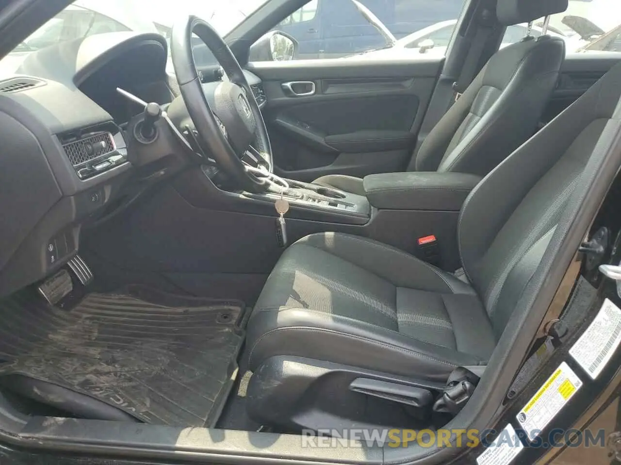 7 fotografías del automóvil dañado 2HGFE2F52NH571553 HONDA CIVIC 2022