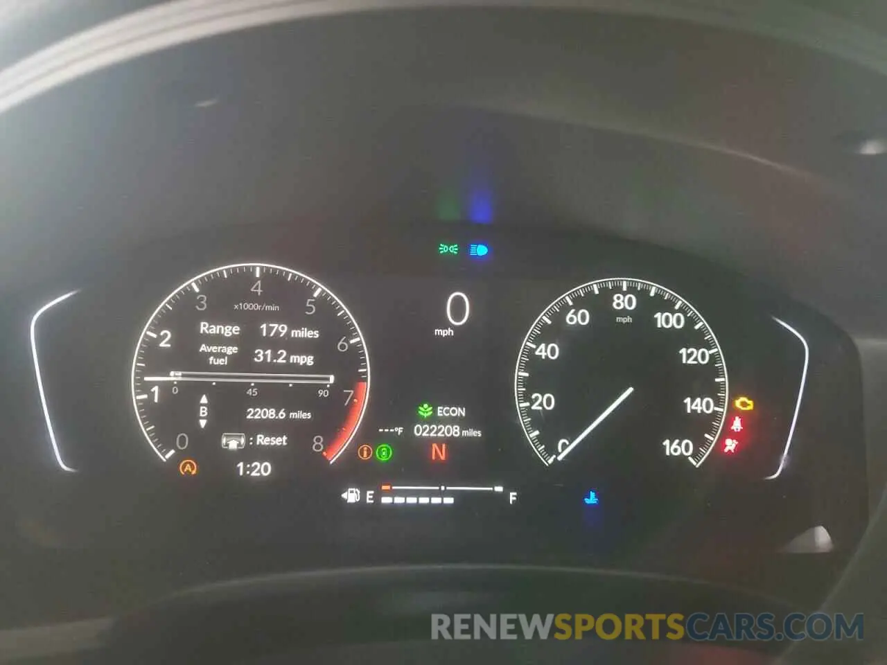 9 fotografías del automóvil dañado 2HGFE2F52NH573206 HONDA CIVIC 2022