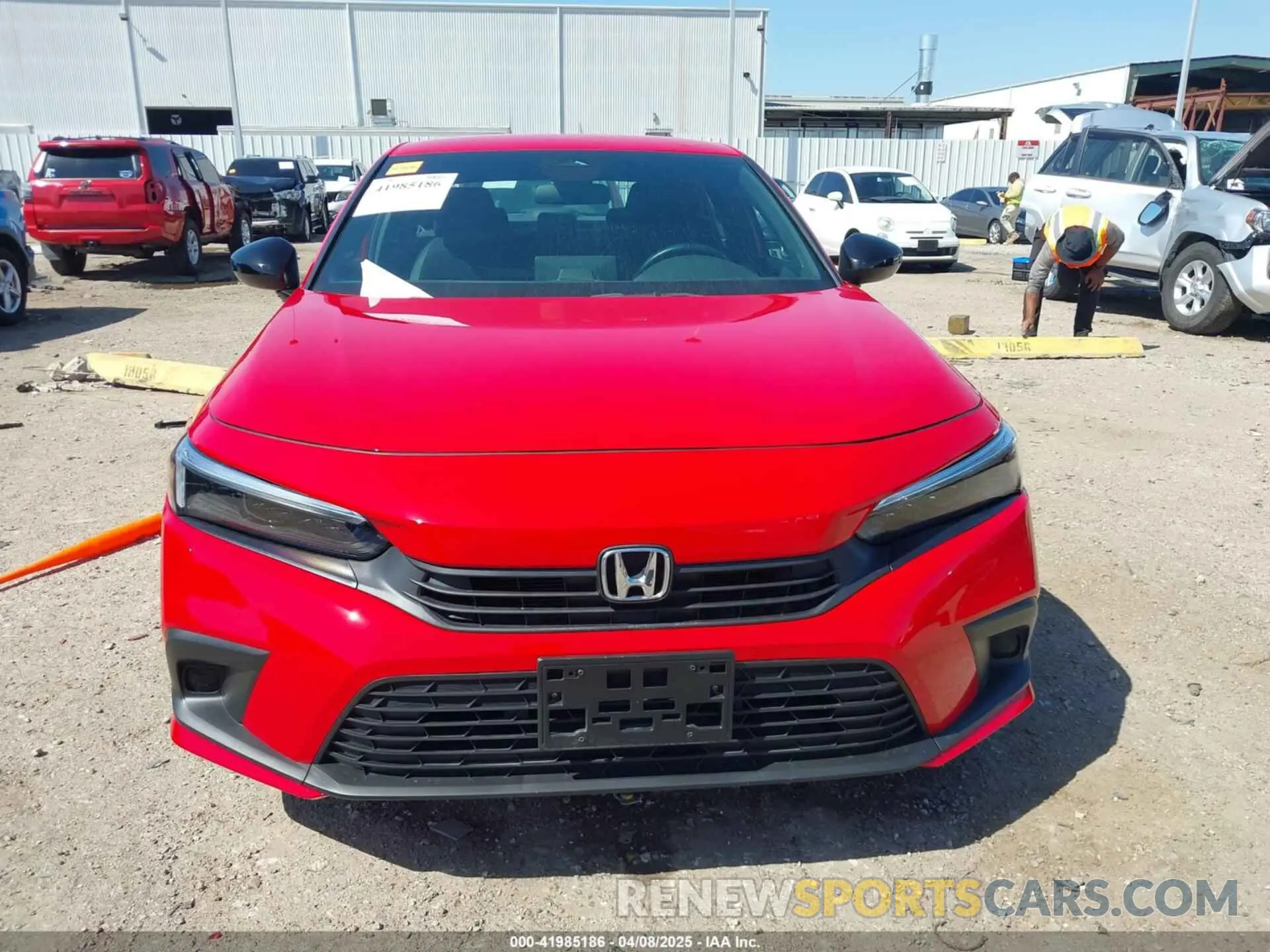 13 fotografías del automóvil dañado 2HGFE2F52NH575909 HONDA CIVIC 2022