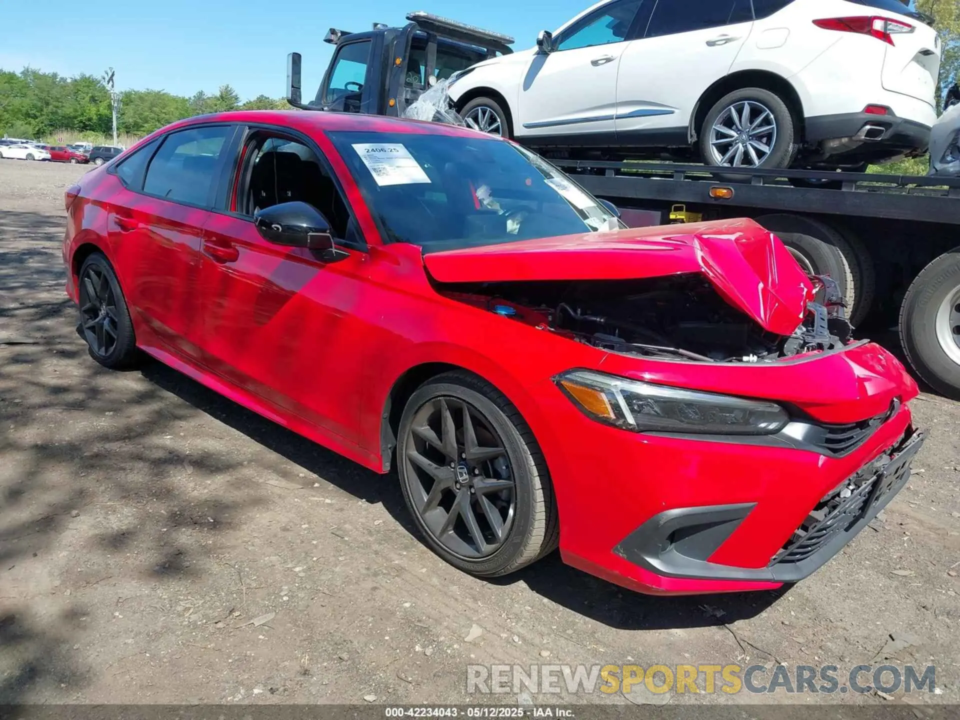 1 fotografías del automóvil dañado 2HGFE2F52NH583170 HONDA CIVIC 2022
