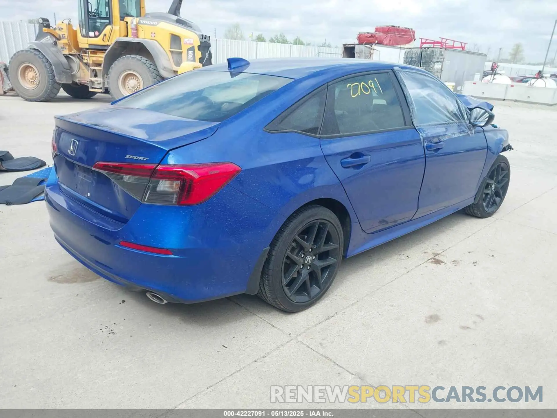 4 fotografías del automóvil dañado 2HGFE2F52NH584884 HONDA CIVIC 2022