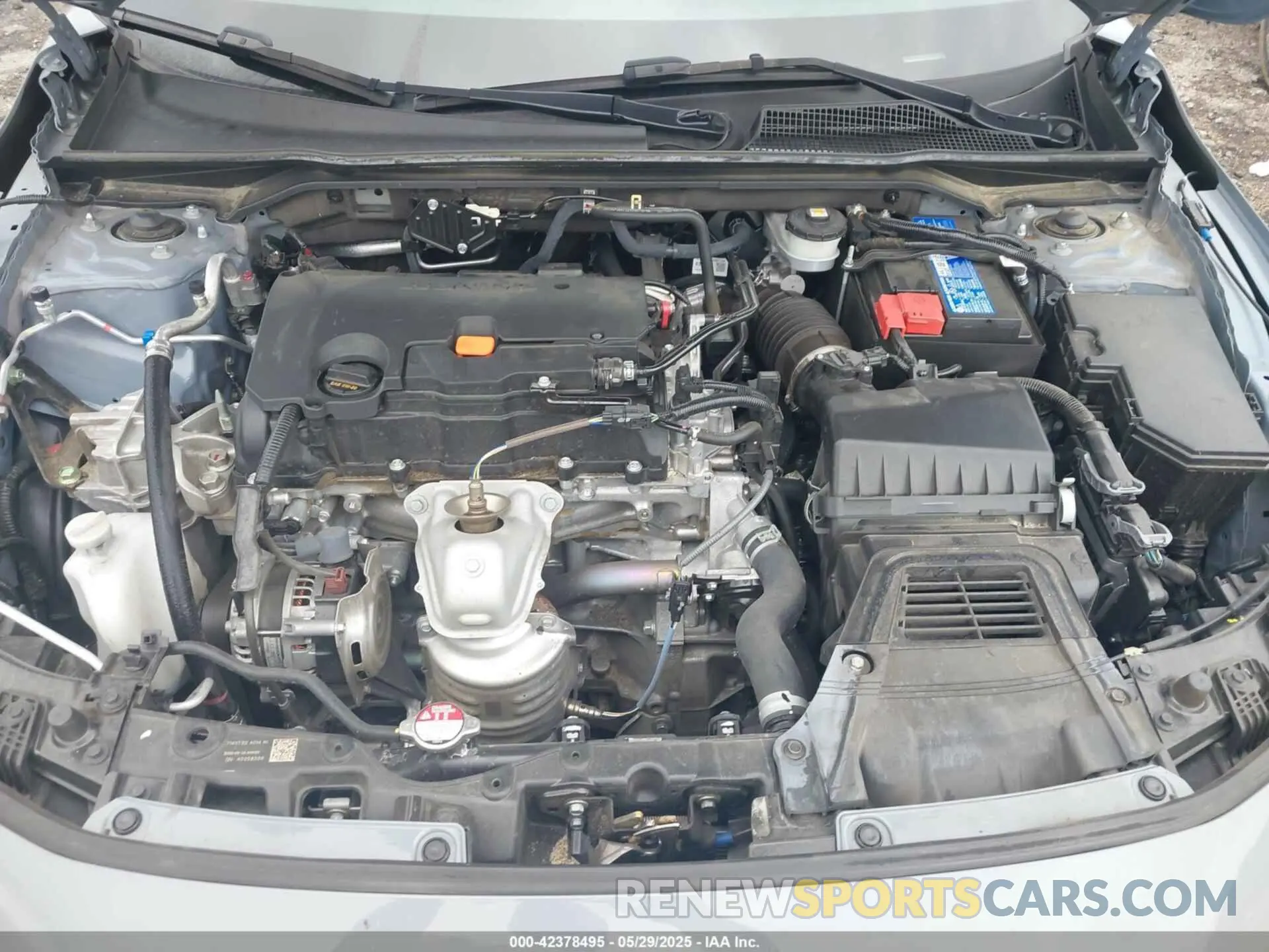 10 fotografías del automóvil dañado 2HGFE2F52NH606382 HONDA CIVIC 2022