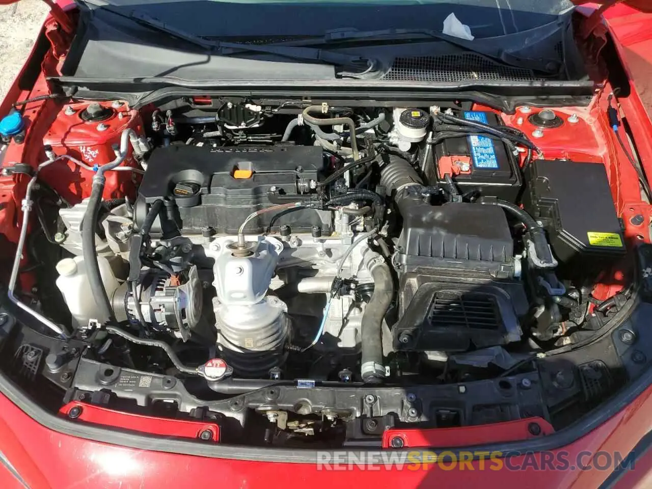 11 fotografías del automóvil dañado 2HGFE2F53NH504315 HONDA CIVIC 2022