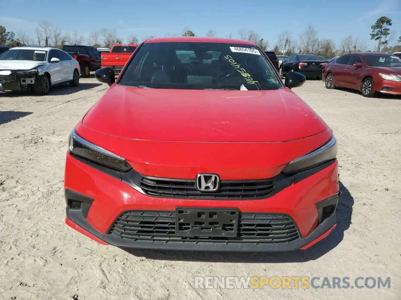 5 fotografías del automóvil dañado 2HGFE2F53NH504315 HONDA CIVIC 2022