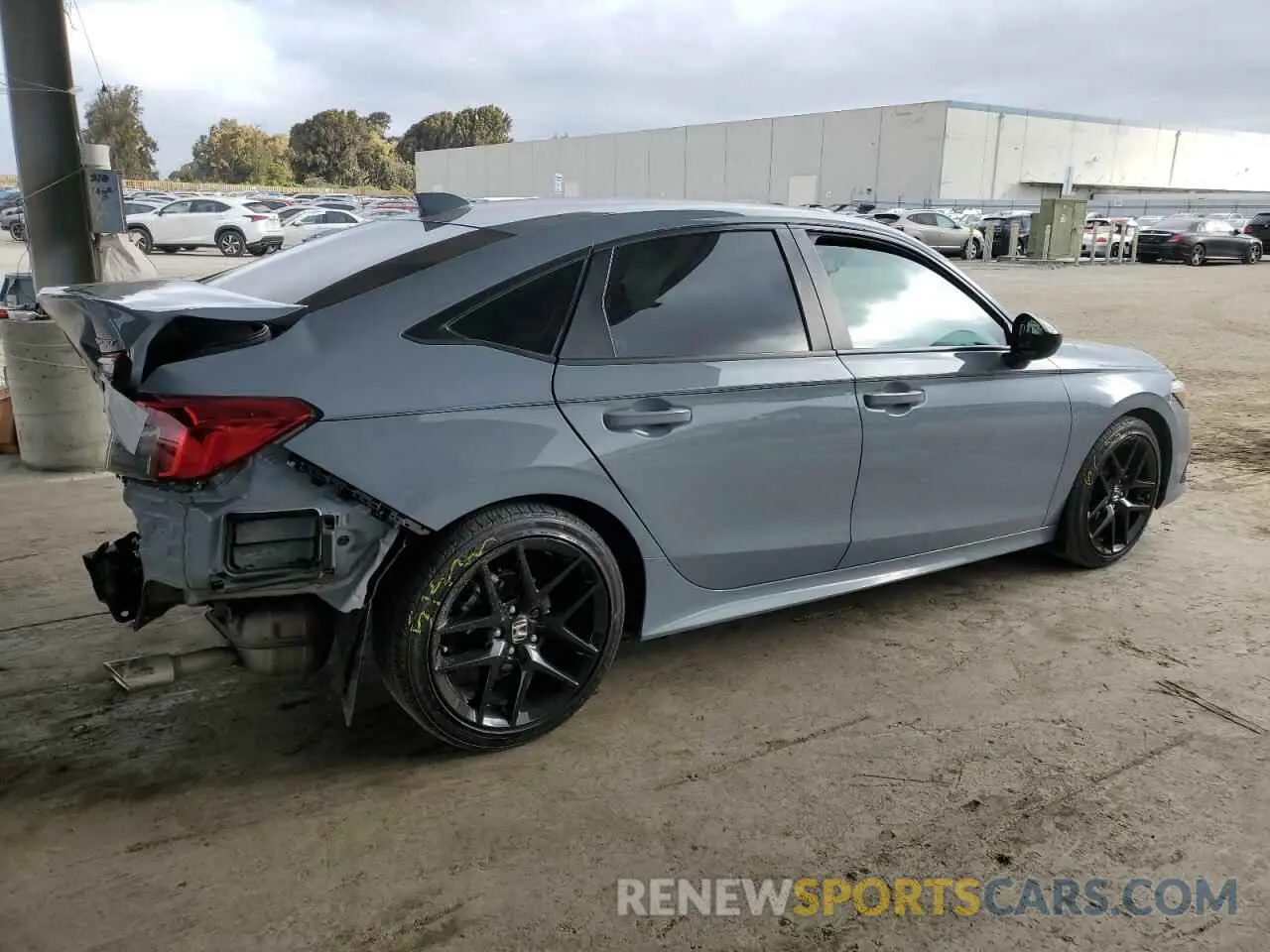 3 fotografías del automóvil dañado 2HGFE2F53NH535144 HONDA CIVIC 2022