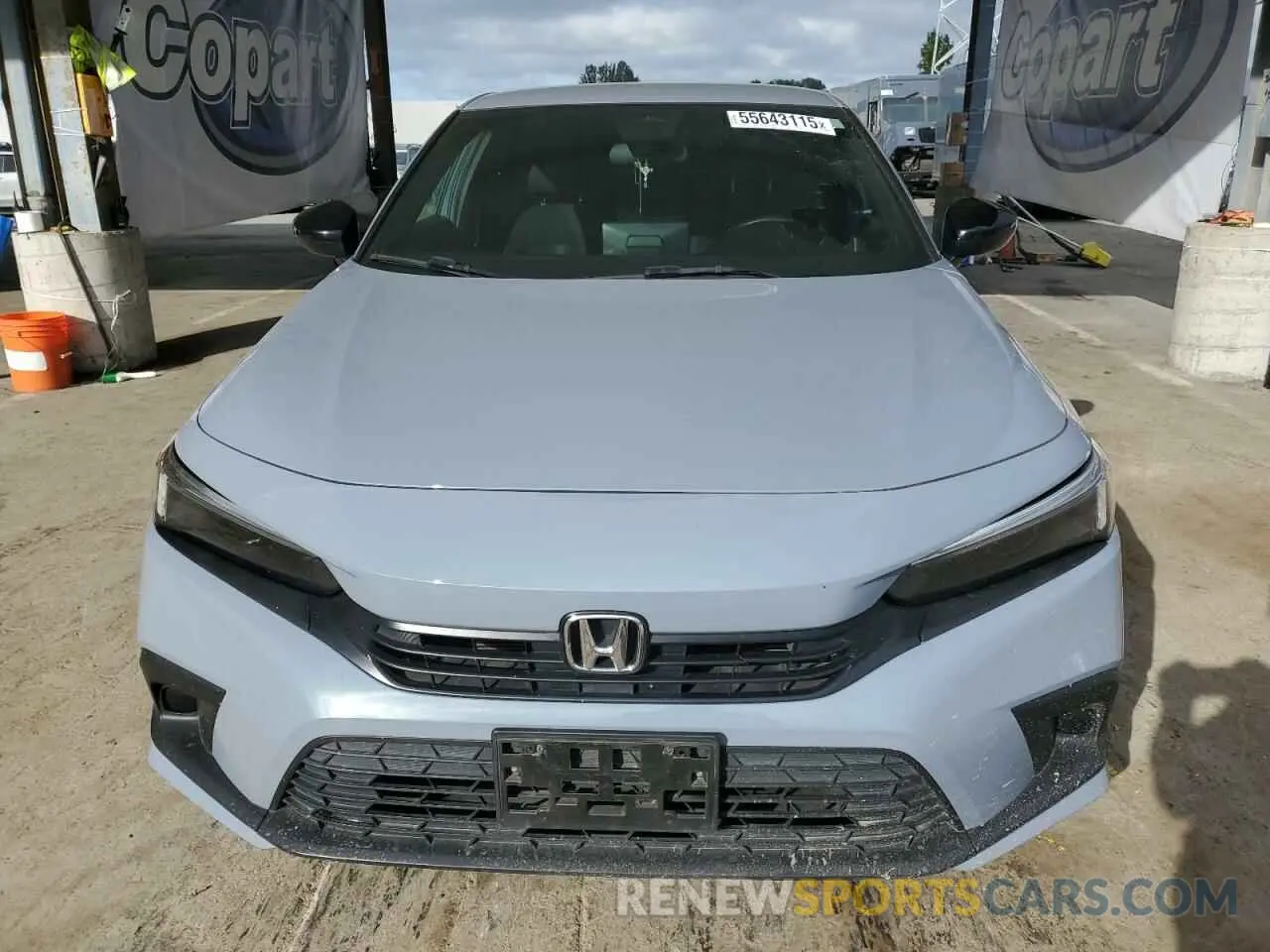 5 fotografías del automóvil dañado 2HGFE2F53NH535144 HONDA CIVIC 2022