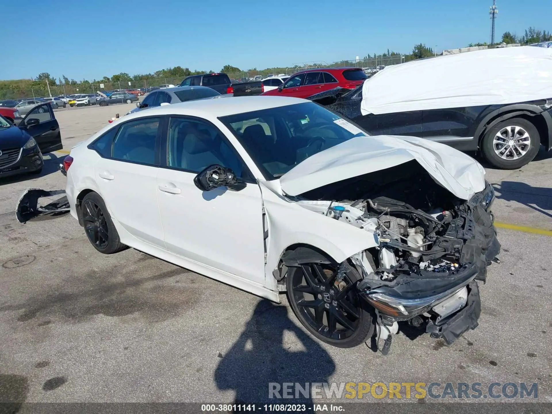 1 fotografías del automóvil dañado 2HGFE2F53NH537752 HONDA CIVIC 2022