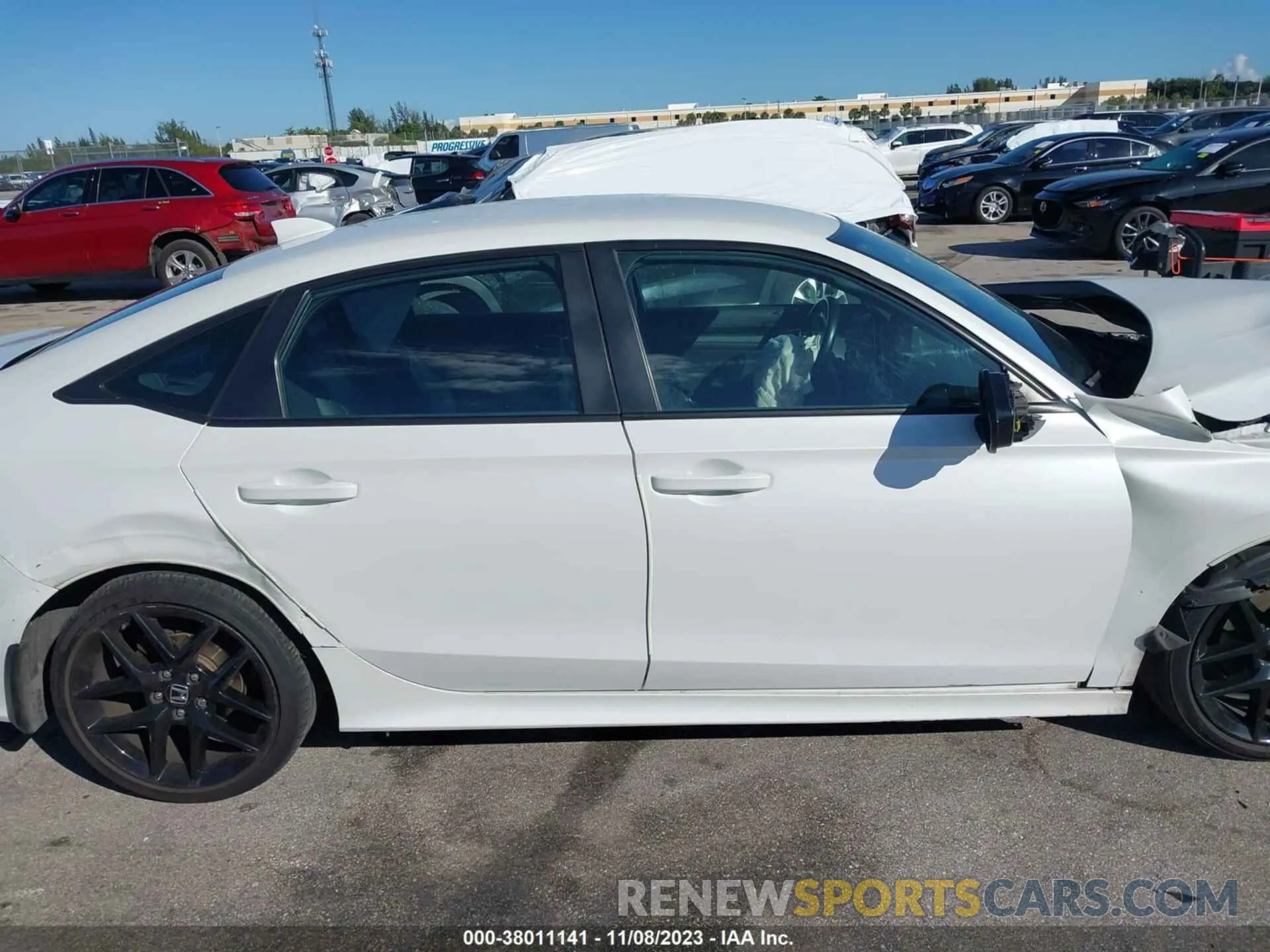 14 fotografías del automóvil dañado 2HGFE2F53NH537752 HONDA CIVIC 2022