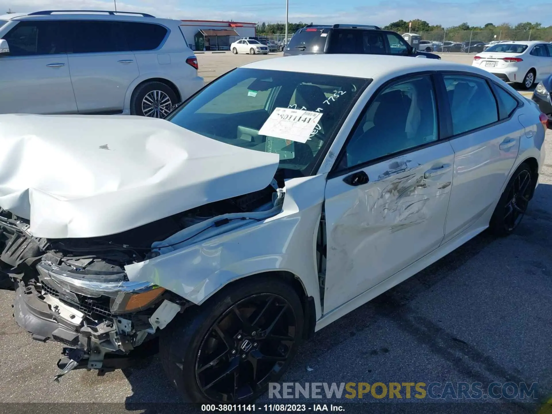 6 fotografías del automóvil dañado 2HGFE2F53NH537752 HONDA CIVIC 2022