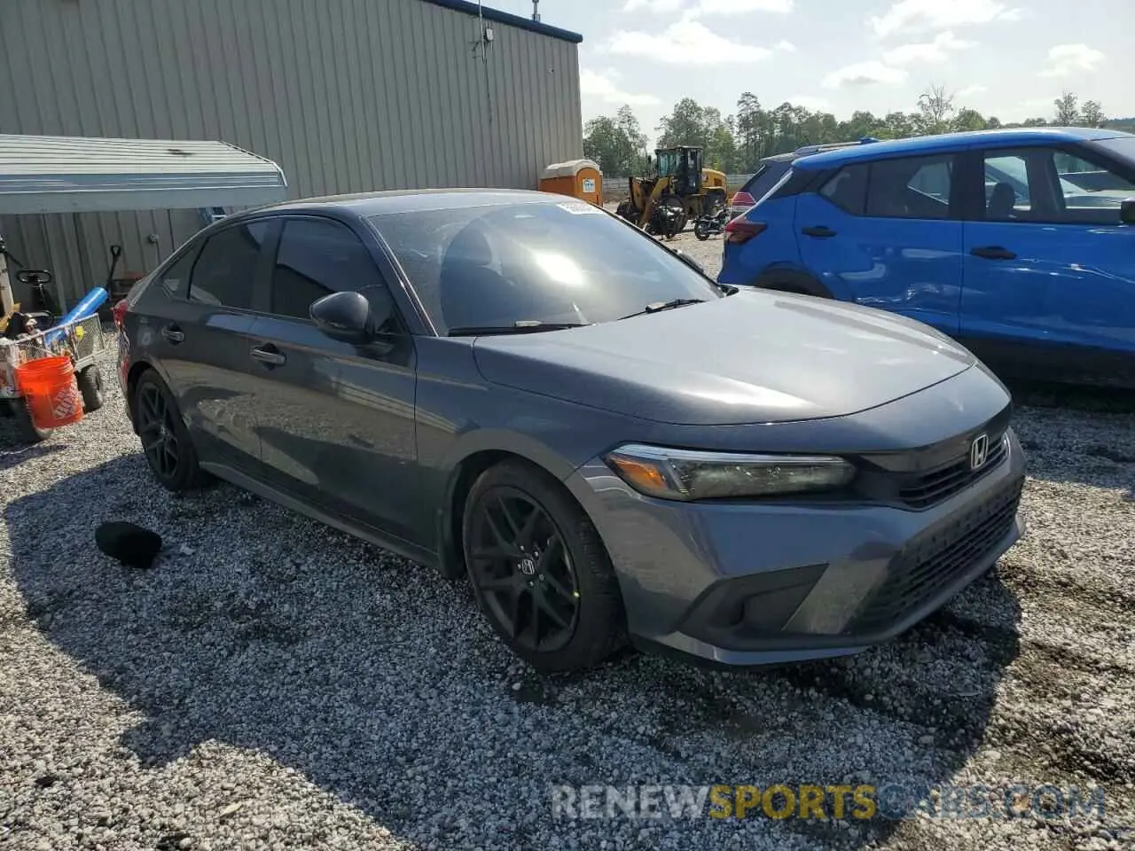 4 fotografías del automóvil dañado 2HGFE2F53NH551165 HONDA CIVIC 2022