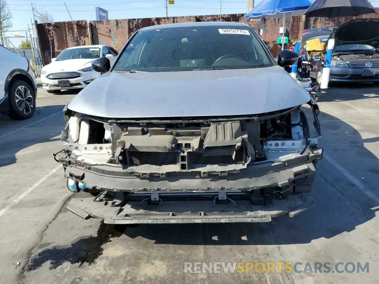 5 fotografías del automóvil dañado 2HGFE2F53NH554535 HONDA CIVIC 2022