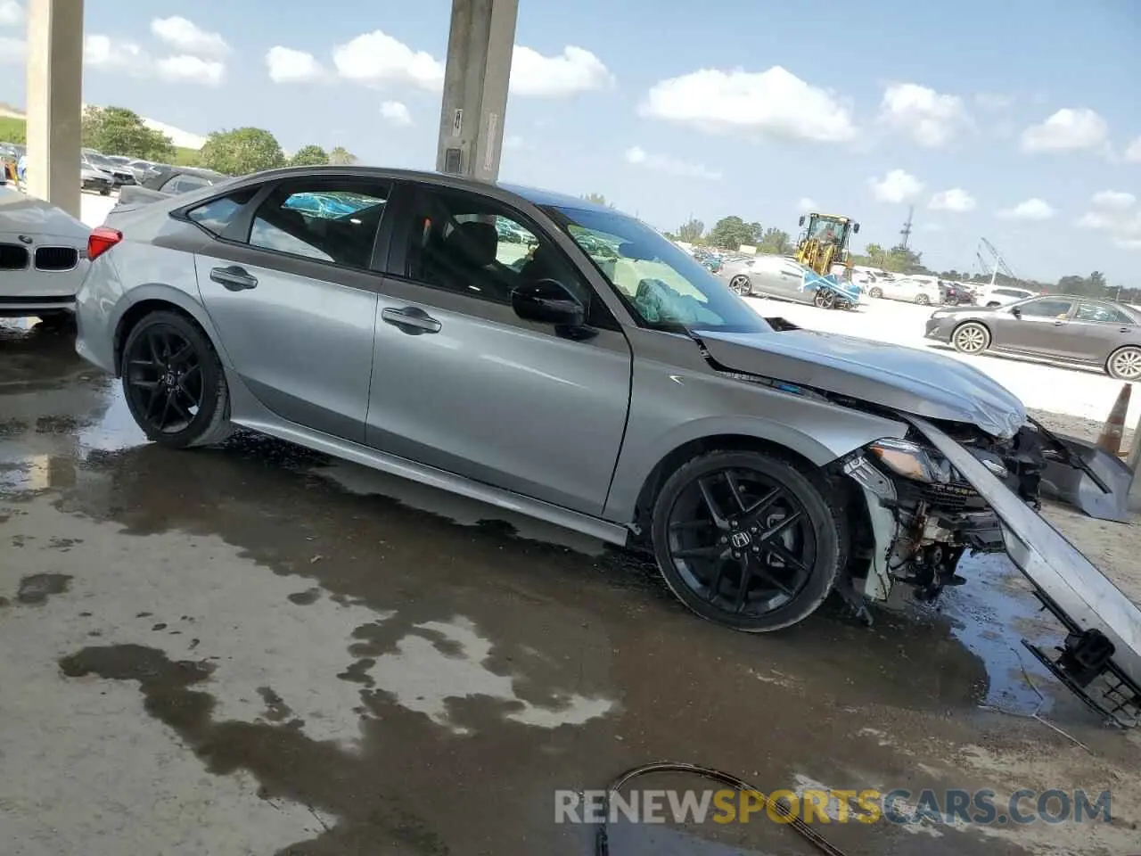 4 fotografías del automóvil dañado 2HGFE2F53NH555491 HONDA CIVIC 2022