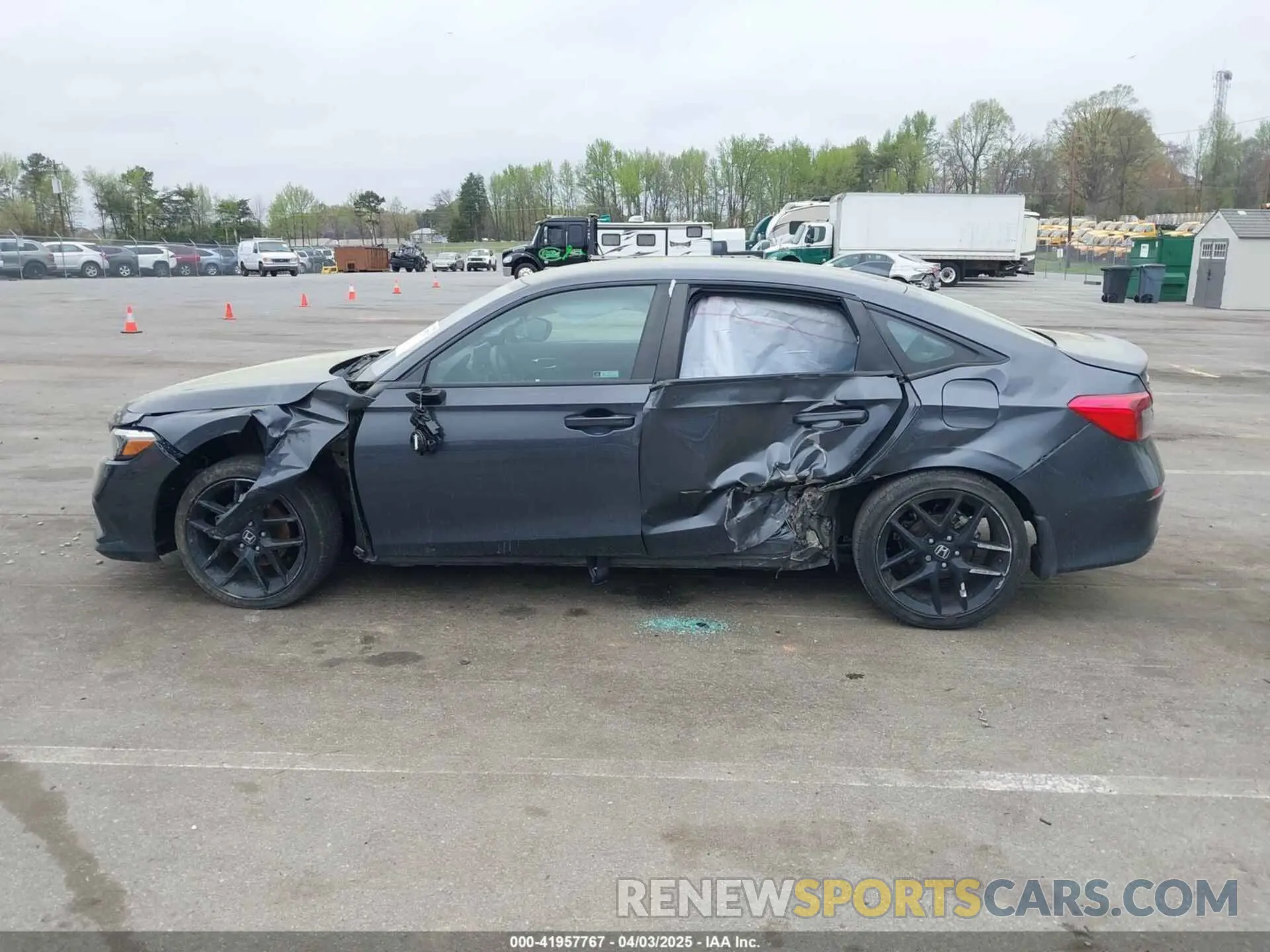 14 fotografías del automóvil dañado 2HGFE2F53NH563106 HONDA CIVIC 2022