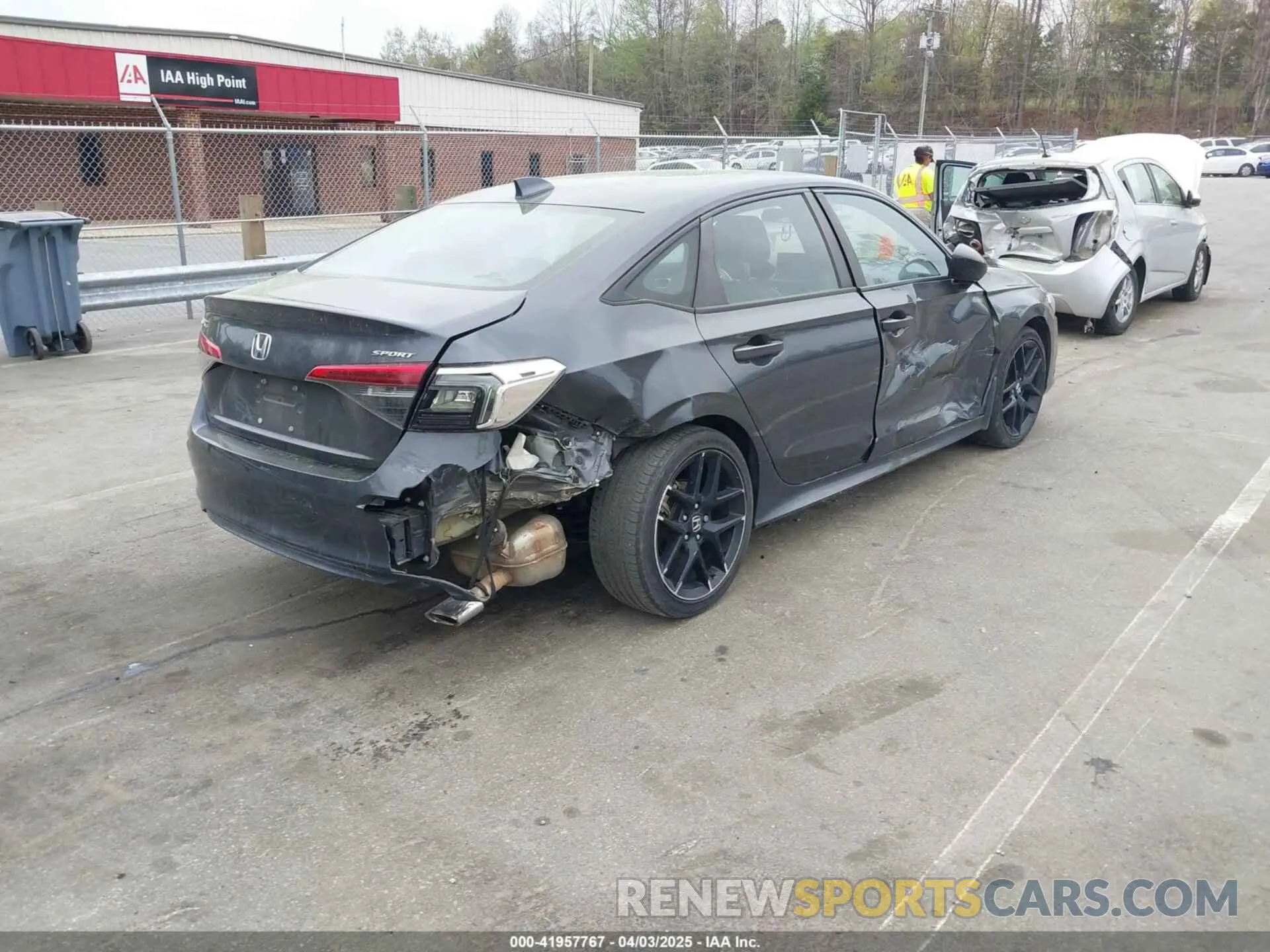 4 fotografías del automóvil dañado 2HGFE2F53NH563106 HONDA CIVIC 2022