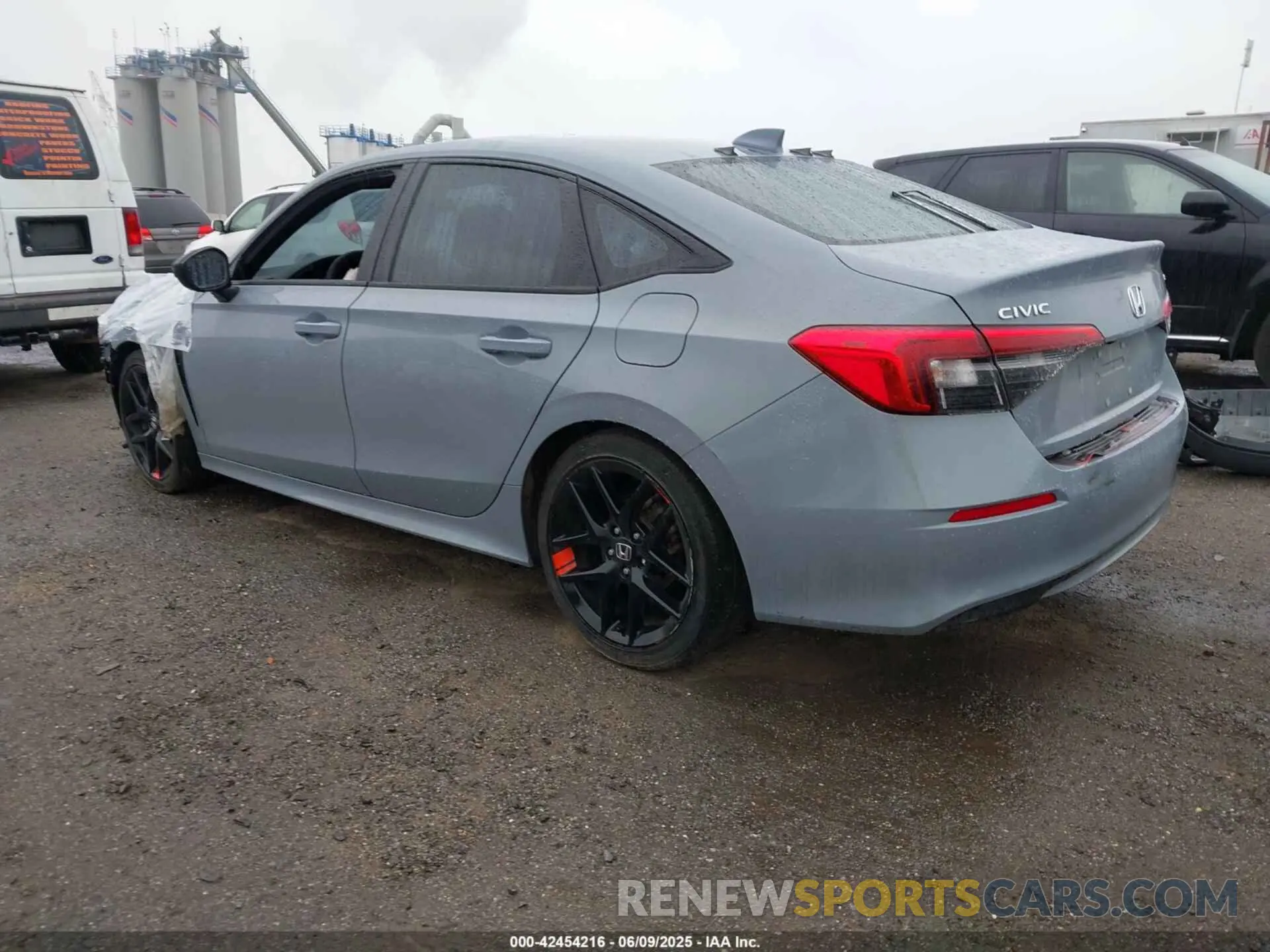 3 fotografías del automóvil dañado 2HGFE2F53NH591763 HONDA CIVIC 2022