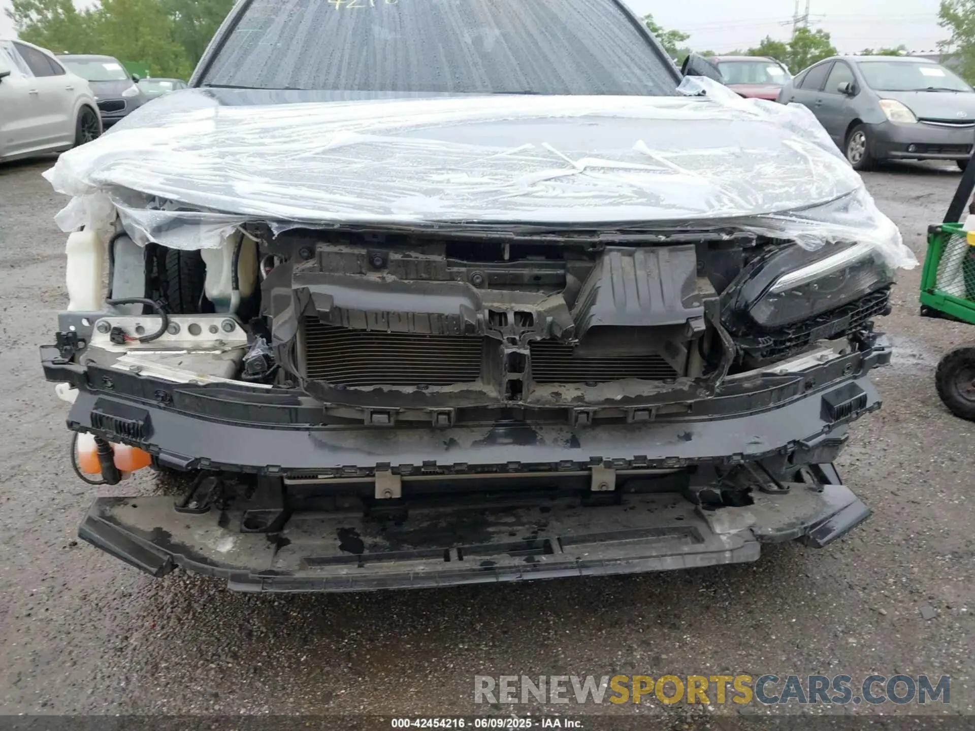 6 fotografías del automóvil dañado 2HGFE2F53NH591763 HONDA CIVIC 2022