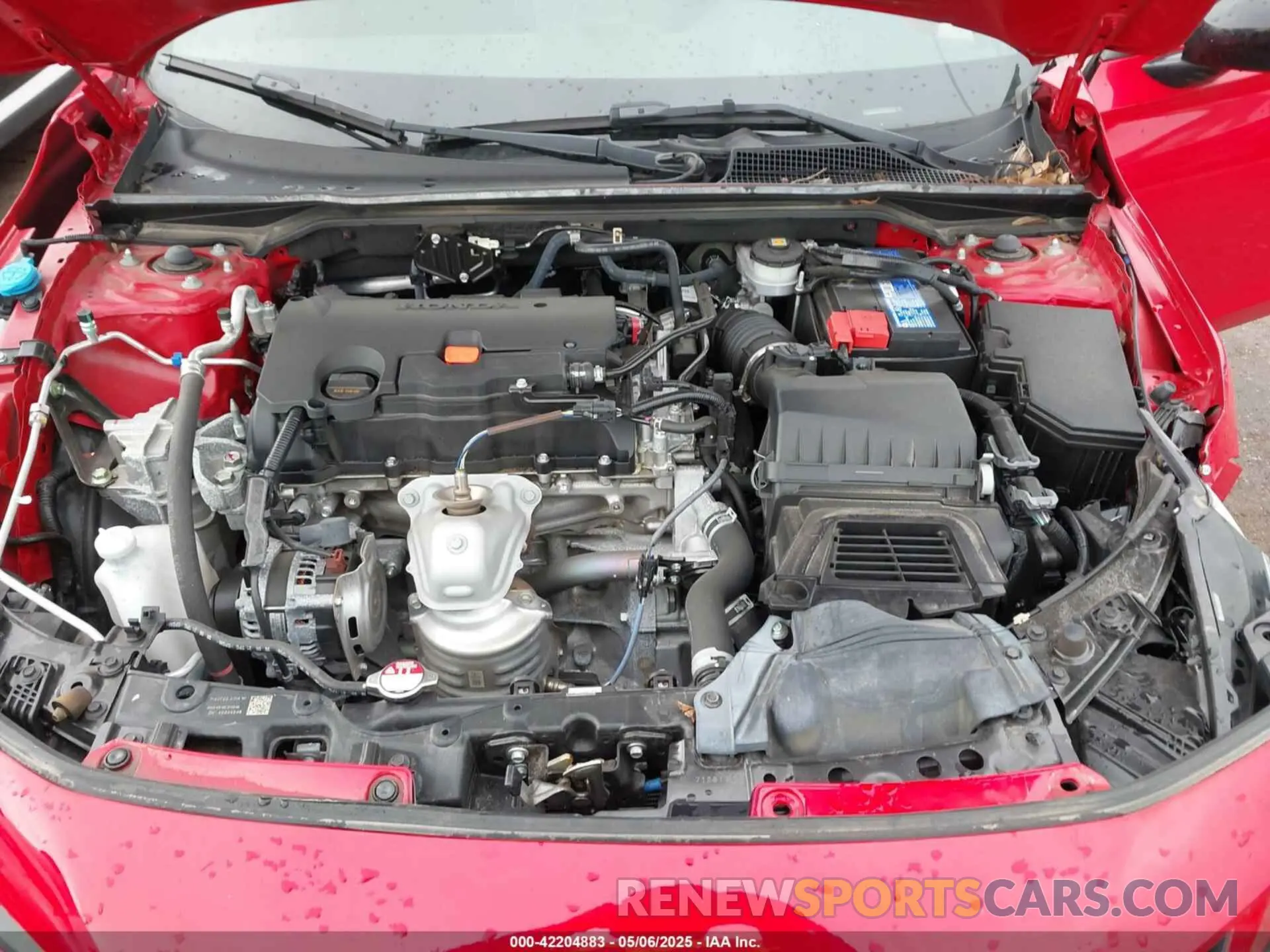 10 fotografías del automóvil dañado 2HGFE2F53NH610070 HONDA CIVIC 2022