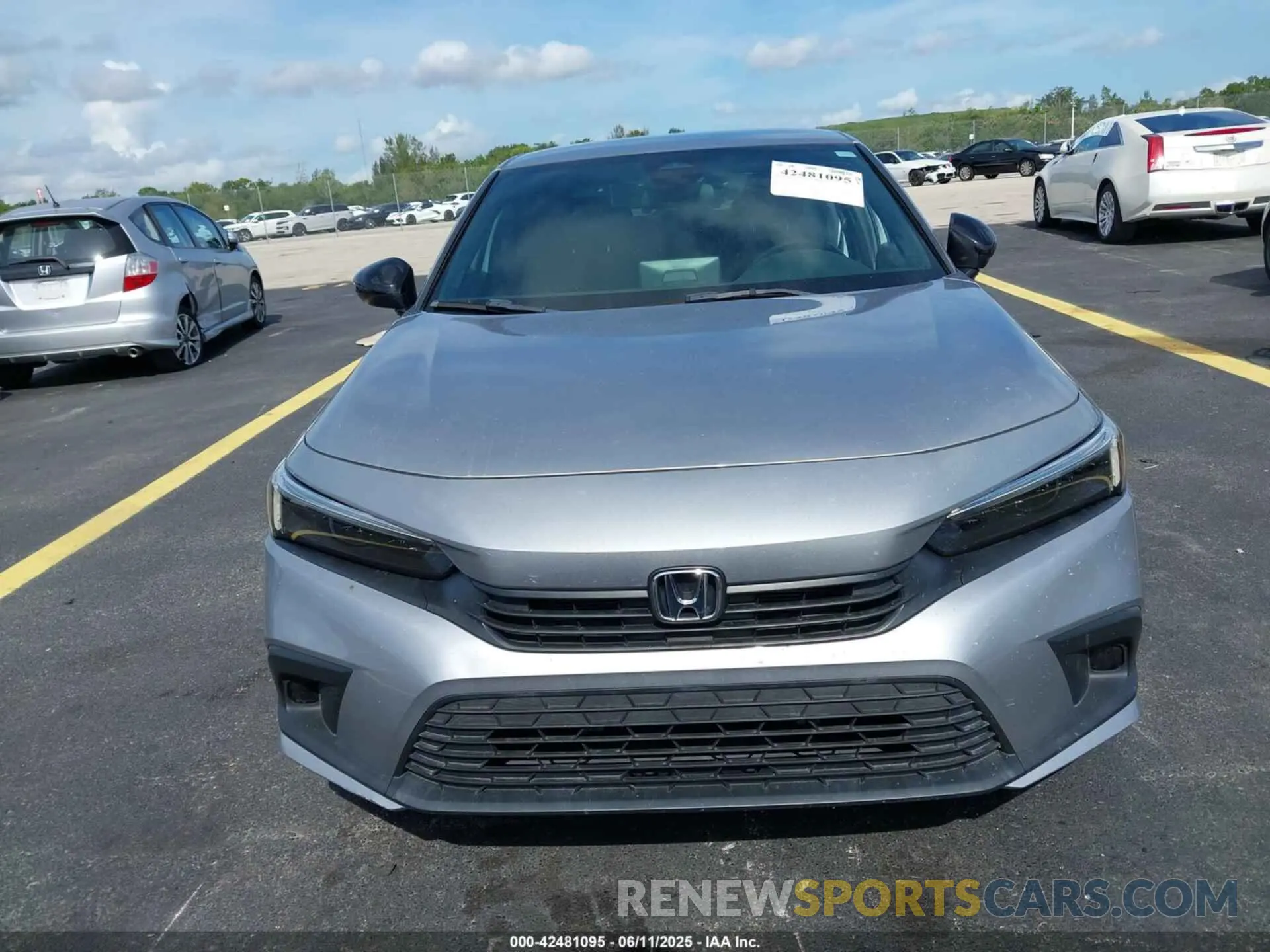 11 fotografías del automóvil dañado 2HGFE2F54NH525576 HONDA CIVIC 2022