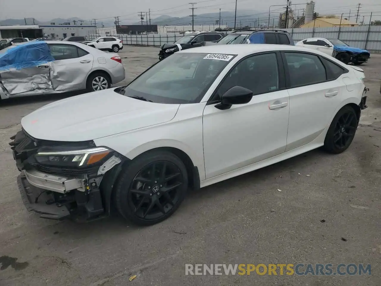 1 fotografías del automóvil dañado 2HGFE2F54NH546282 HONDA CIVIC 2022