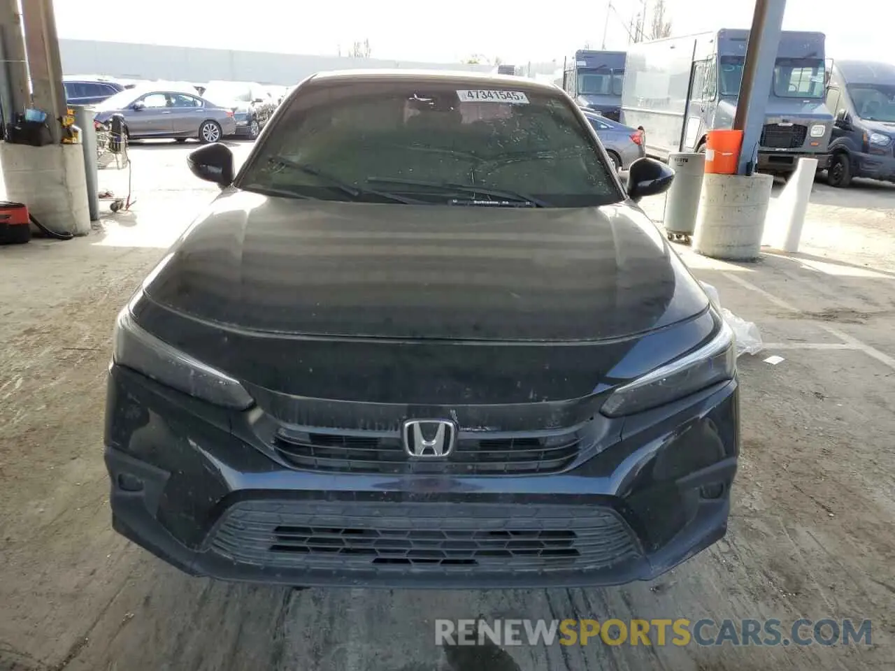 5 fotografías del automóvil dañado 2HGFE2F54NH590556 HONDA CIVIC 2022