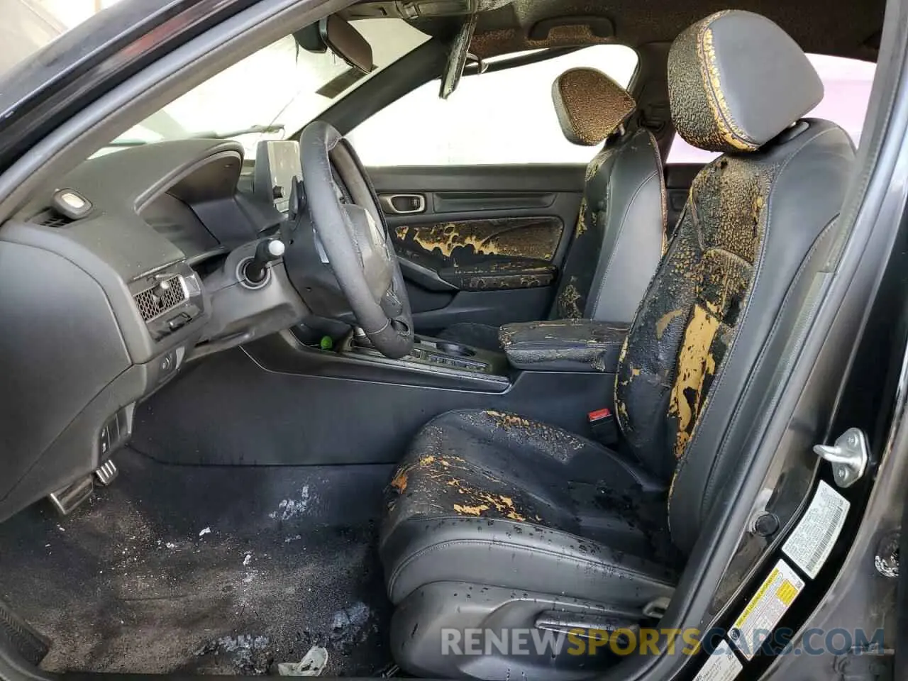 7 fotografías del automóvil dañado 2HGFE2F54NH590556 HONDA CIVIC 2022