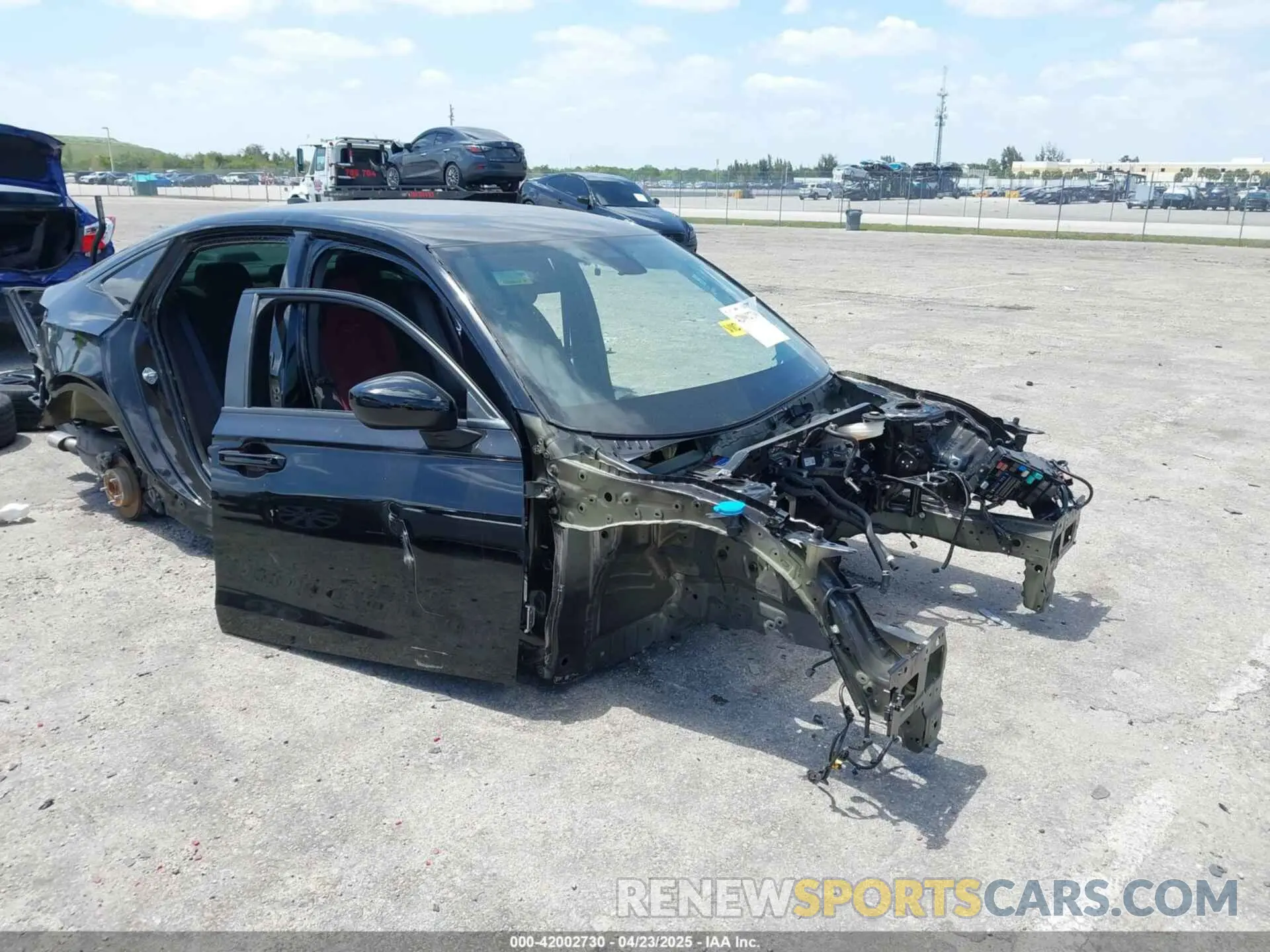 1 fotografías del automóvil dañado 2HGFE2F54NH591870 HONDA CIVIC 2022