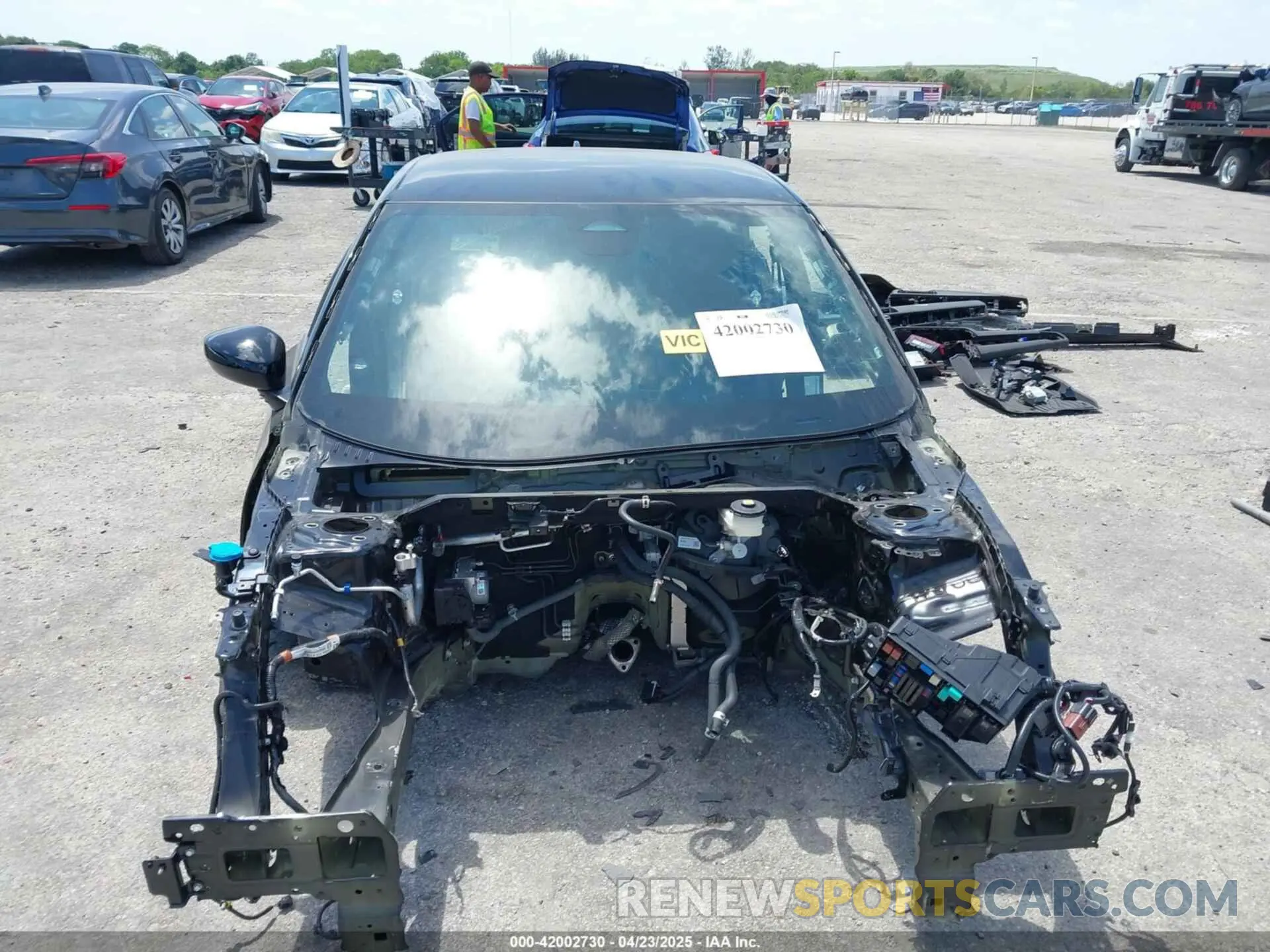 12 fotografías del automóvil dañado 2HGFE2F54NH591870 HONDA CIVIC 2022