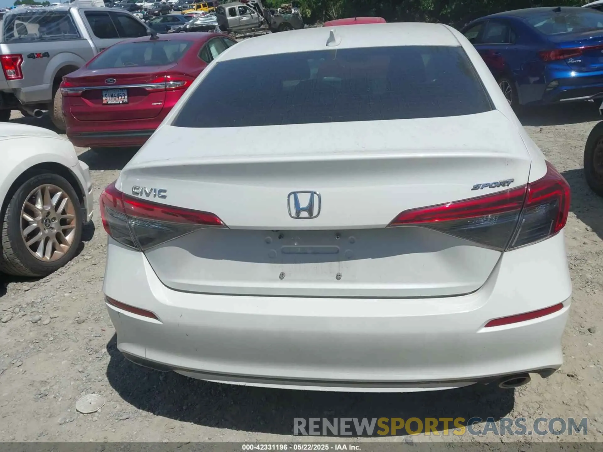16 fotografías del automóvil dañado 2HGFE2F54NH598916 HONDA CIVIC 2022