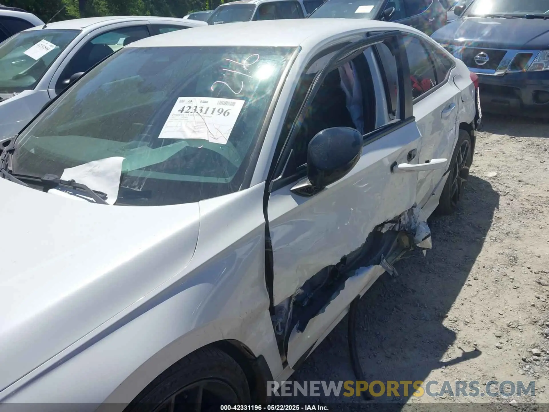 6 fotografías del automóvil dañado 2HGFE2F54NH598916 HONDA CIVIC 2022