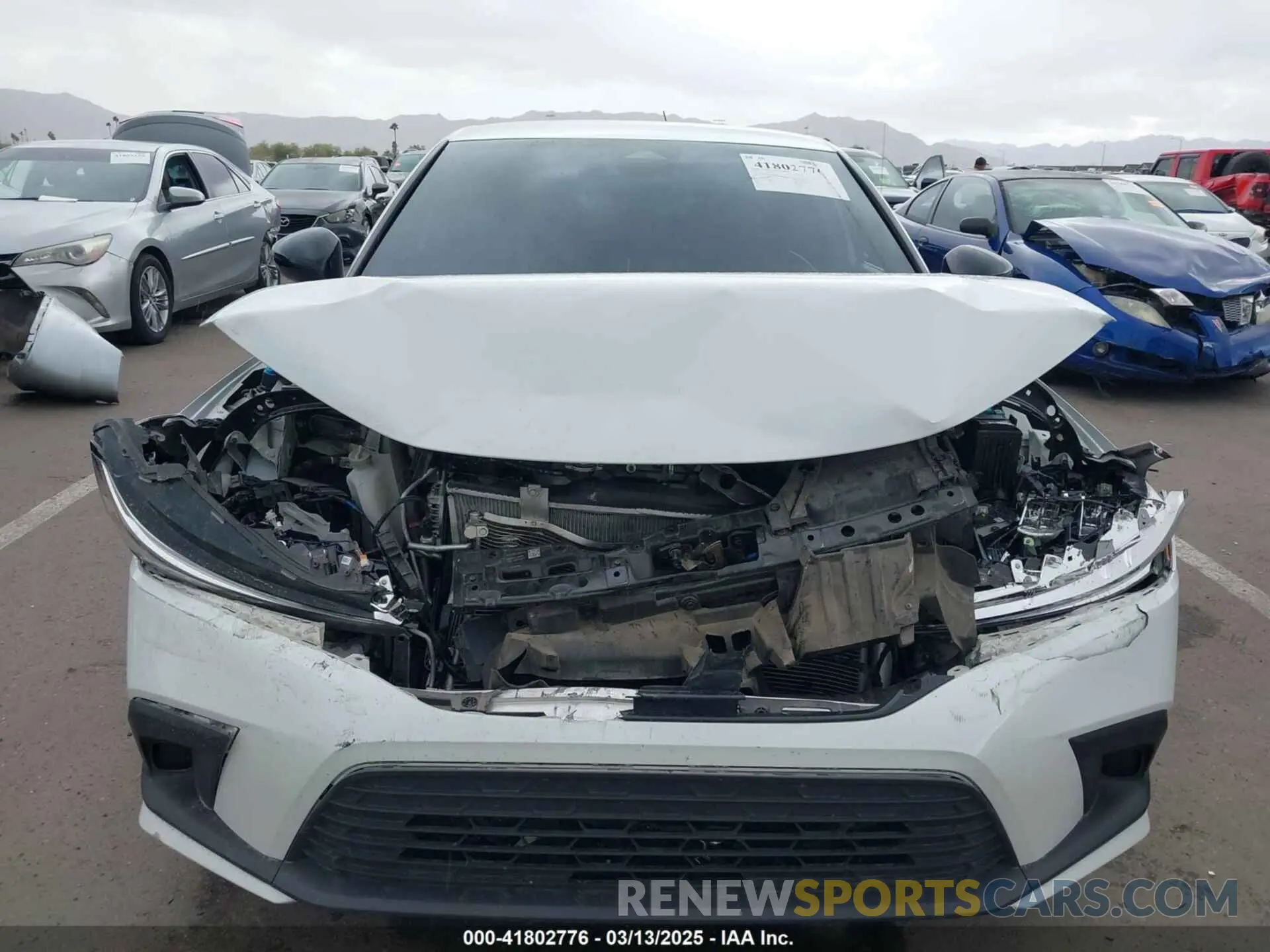 6 fotografías del automóvil dañado 2HGFE2F54NH610515 HONDA CIVIC 2022