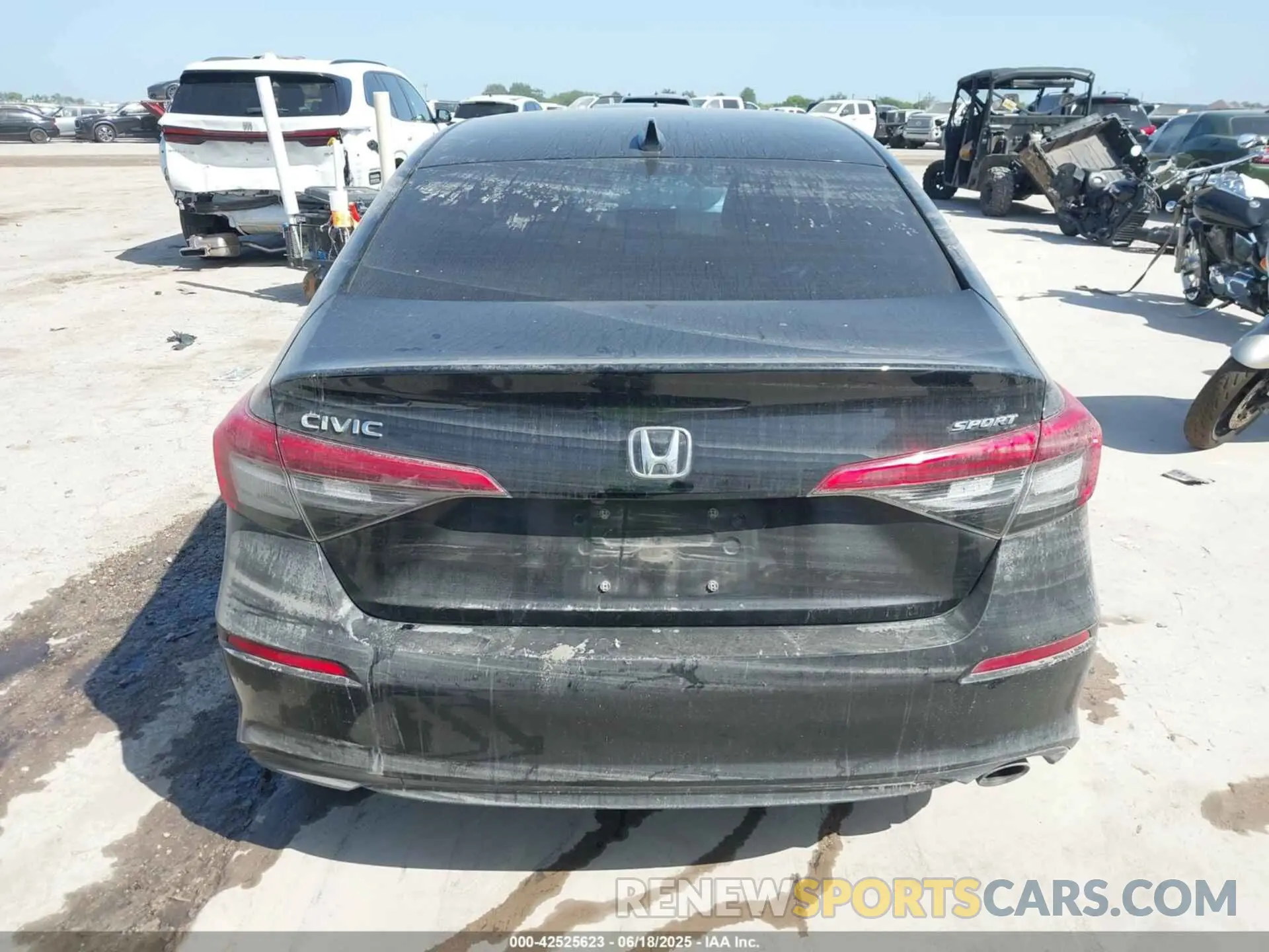 16 fotografías del automóvil dañado 2HGFE2F55NH501612 HONDA CIVIC 2022
