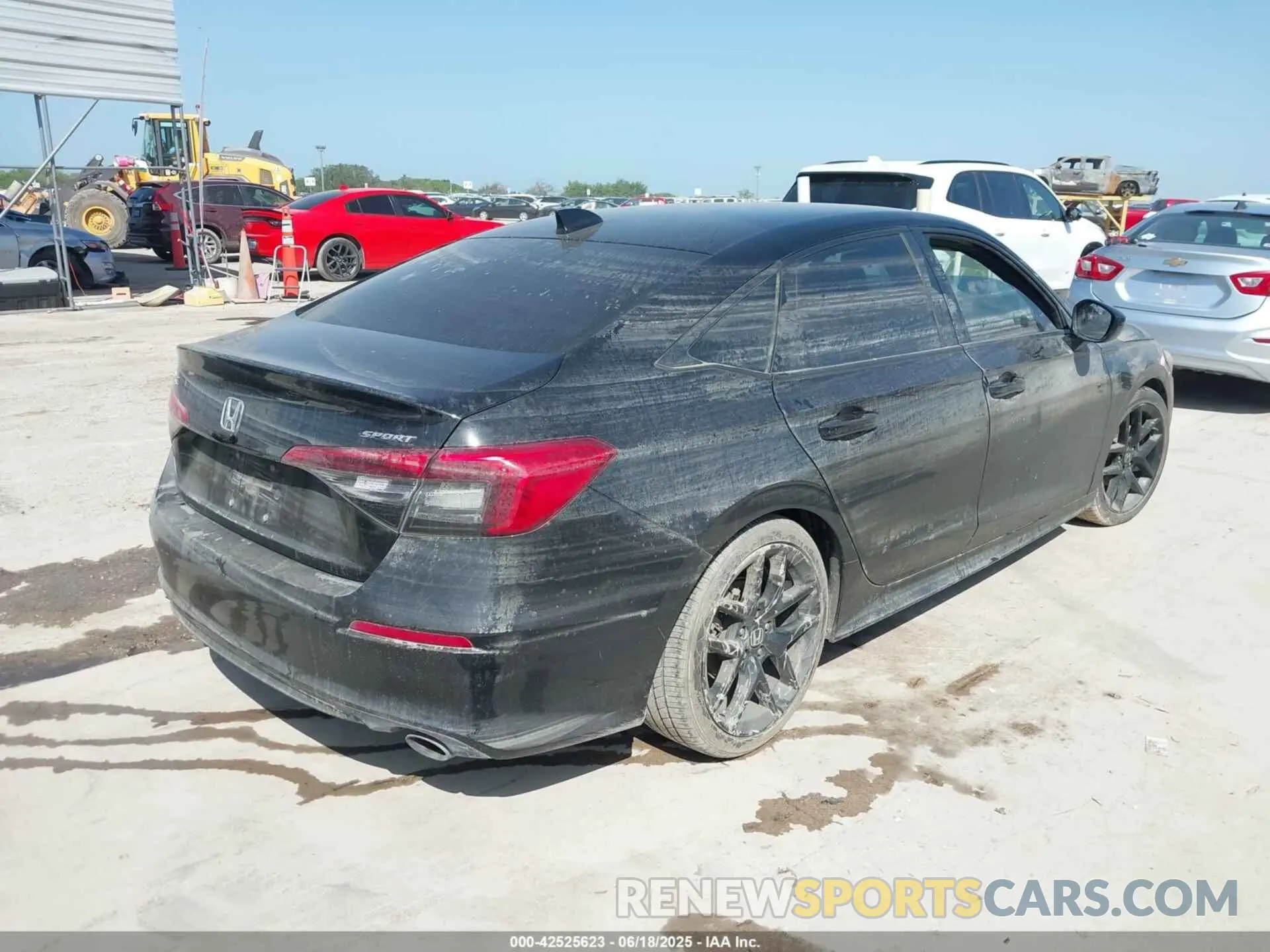 4 fotografías del automóvil dañado 2HGFE2F55NH501612 HONDA CIVIC 2022