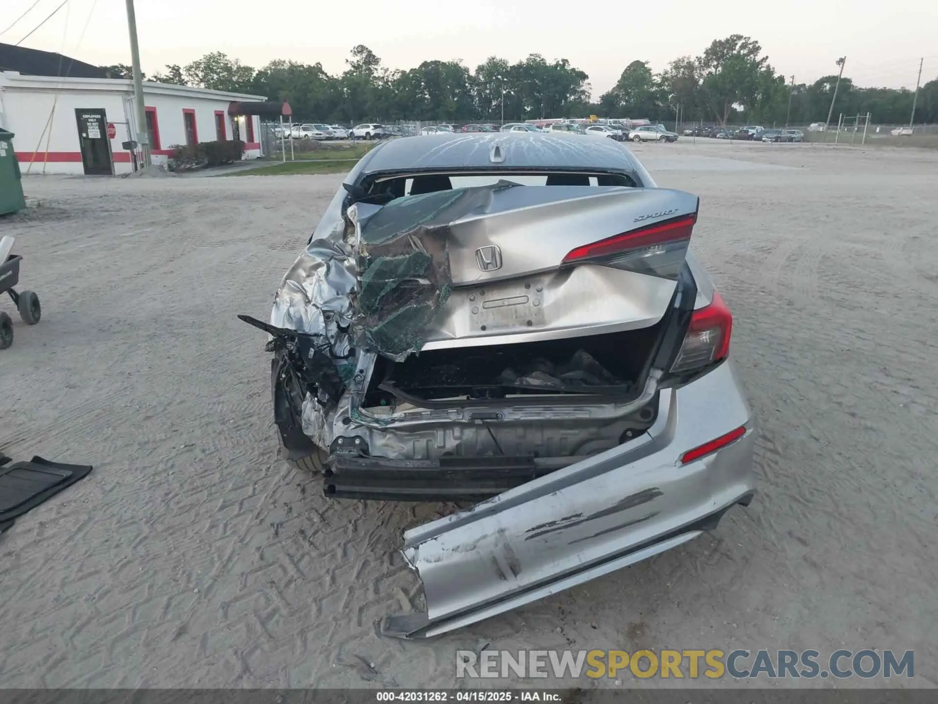 16 fotografías del automóvil dañado 2HGFE2F55NH515882 HONDA CIVIC 2022