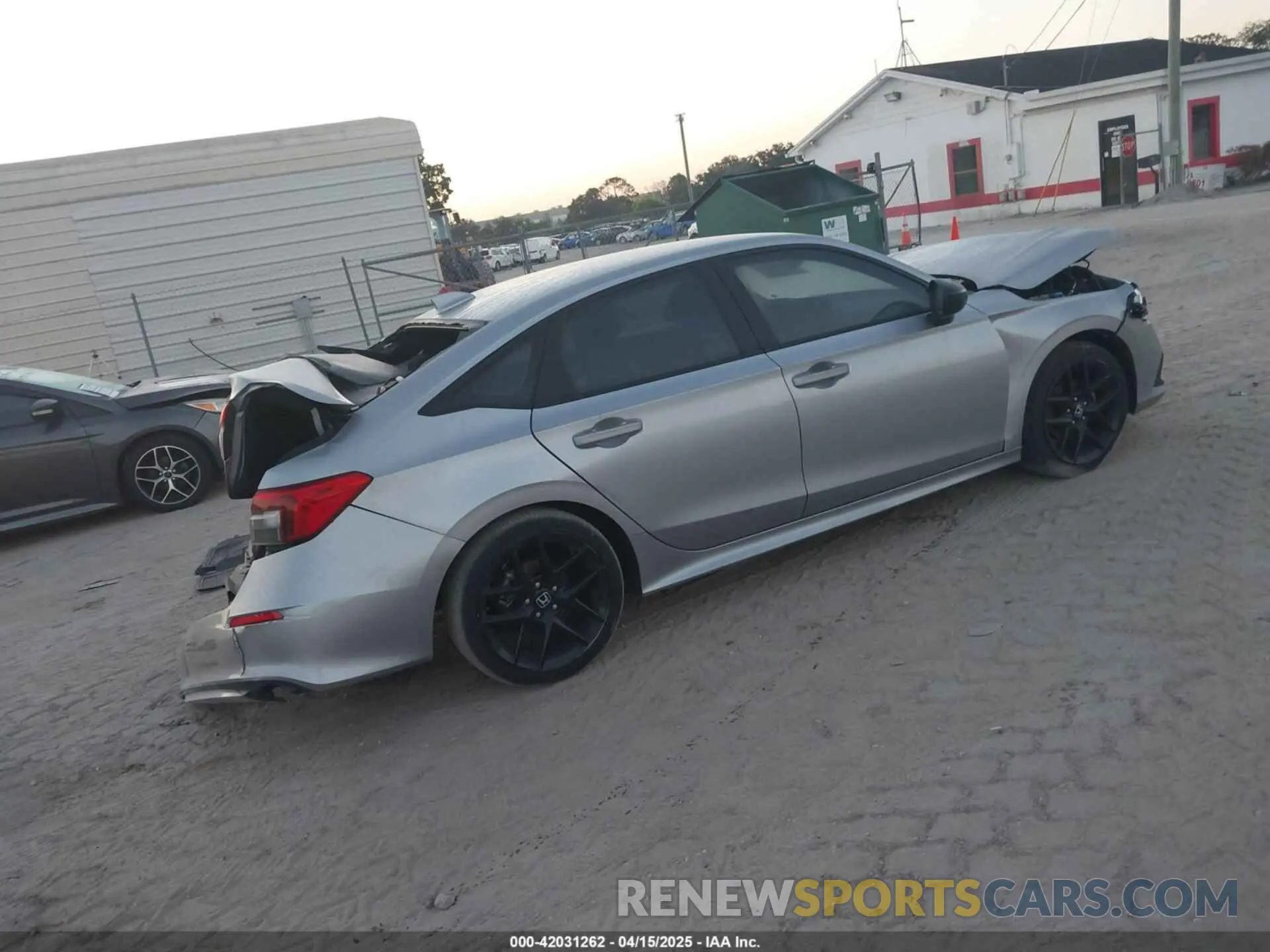 4 fotografías del automóvil dañado 2HGFE2F55NH515882 HONDA CIVIC 2022