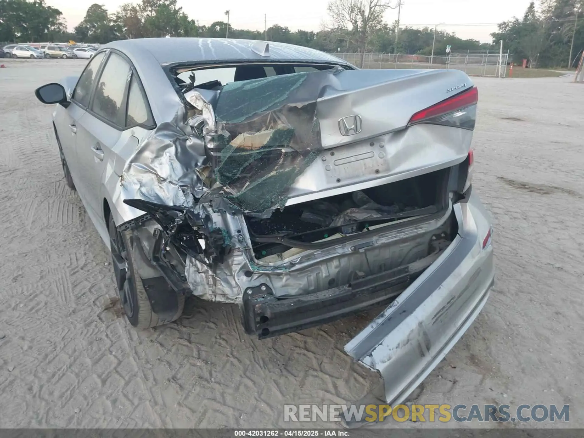 6 fotografías del automóvil dañado 2HGFE2F55NH515882 HONDA CIVIC 2022