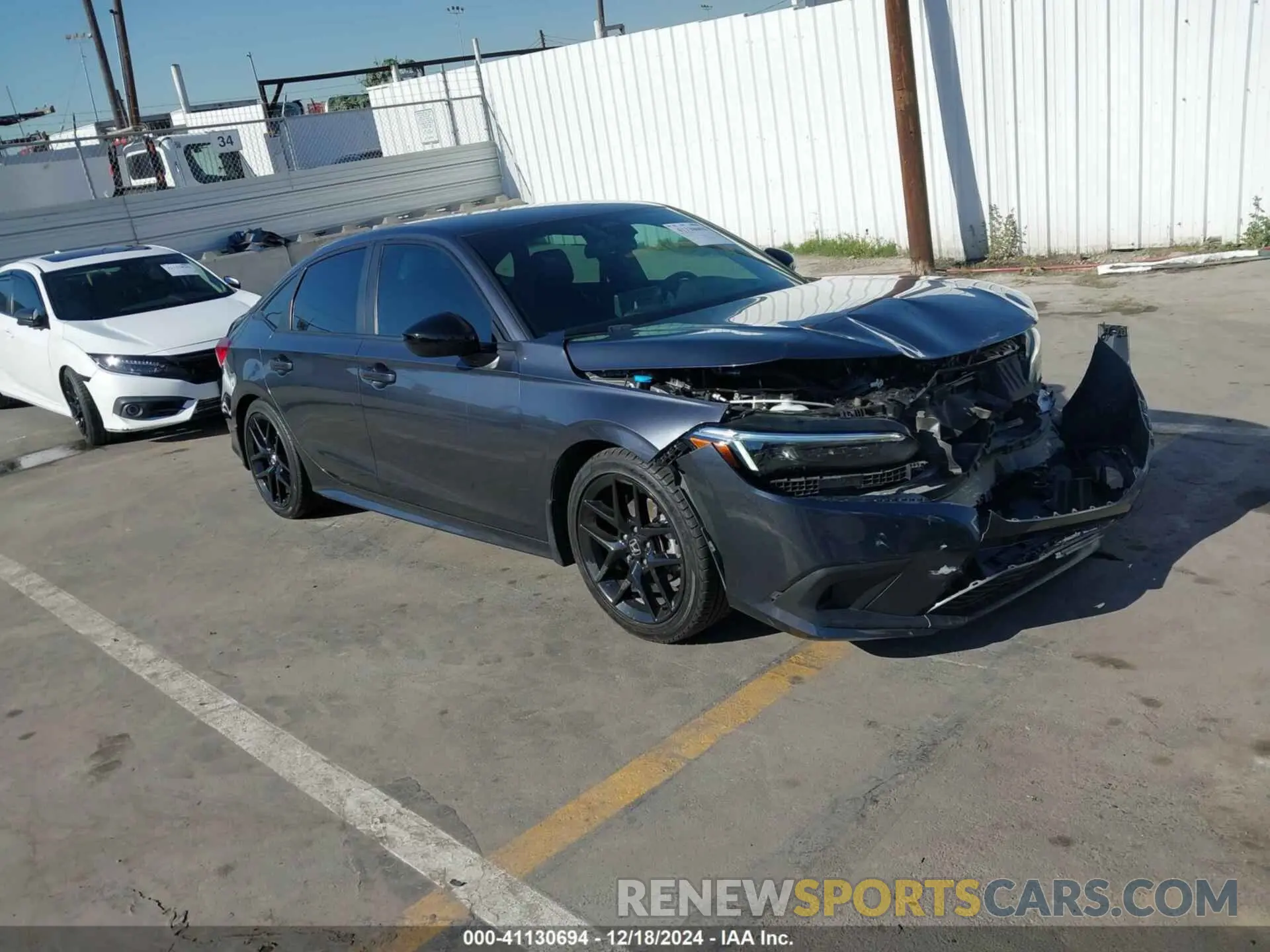 1 fotografías del automóvil dañado 2HGFE2F55NH524758 HONDA CIVIC 2022