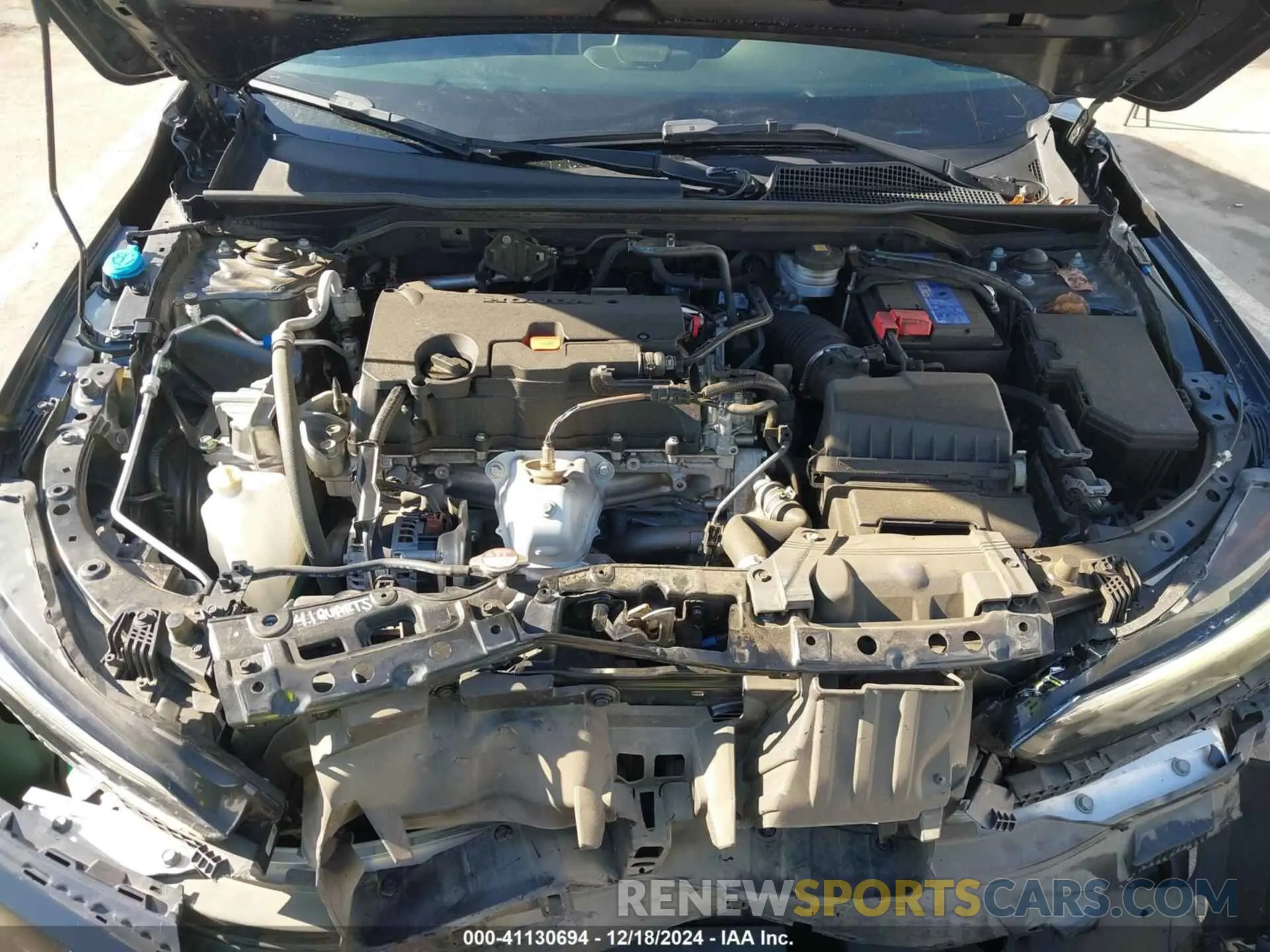 10 fotografías del automóvil dañado 2HGFE2F55NH524758 HONDA CIVIC 2022