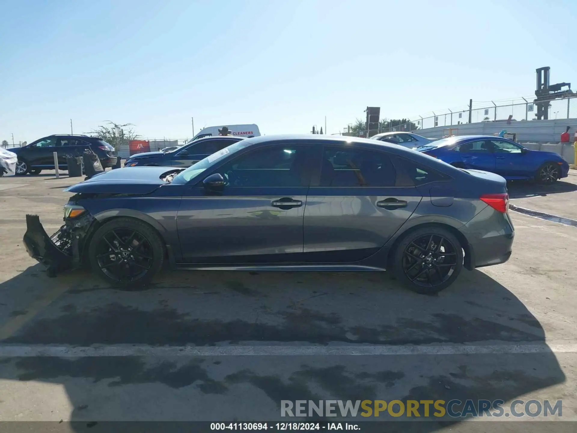 14 fotografías del automóvil dañado 2HGFE2F55NH524758 HONDA CIVIC 2022