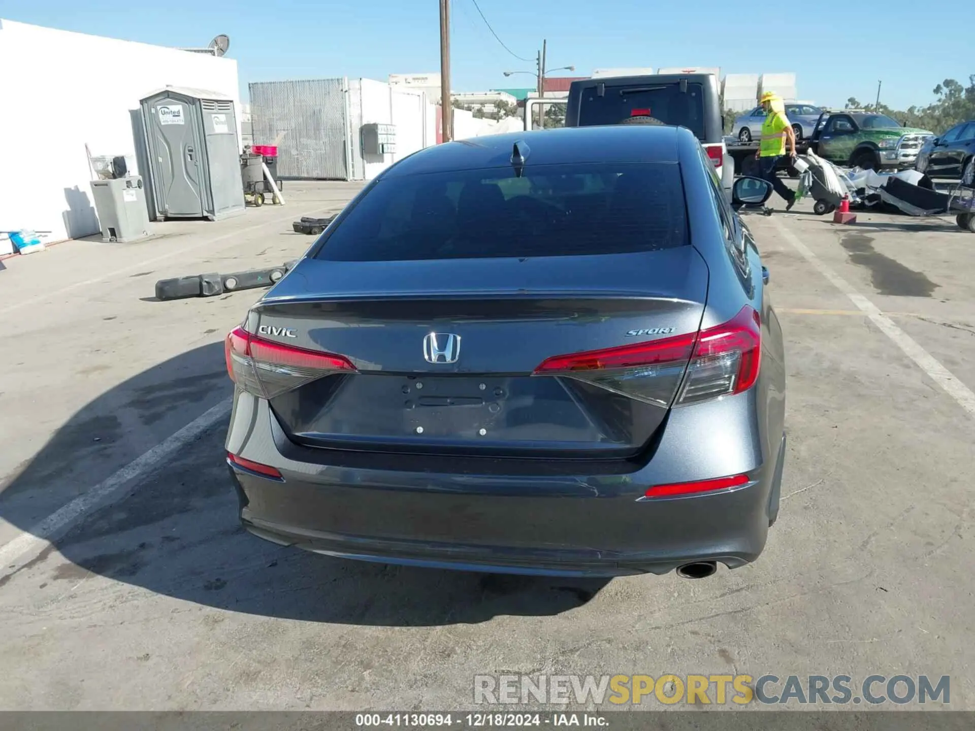 16 fotografías del automóvil dañado 2HGFE2F55NH524758 HONDA CIVIC 2022