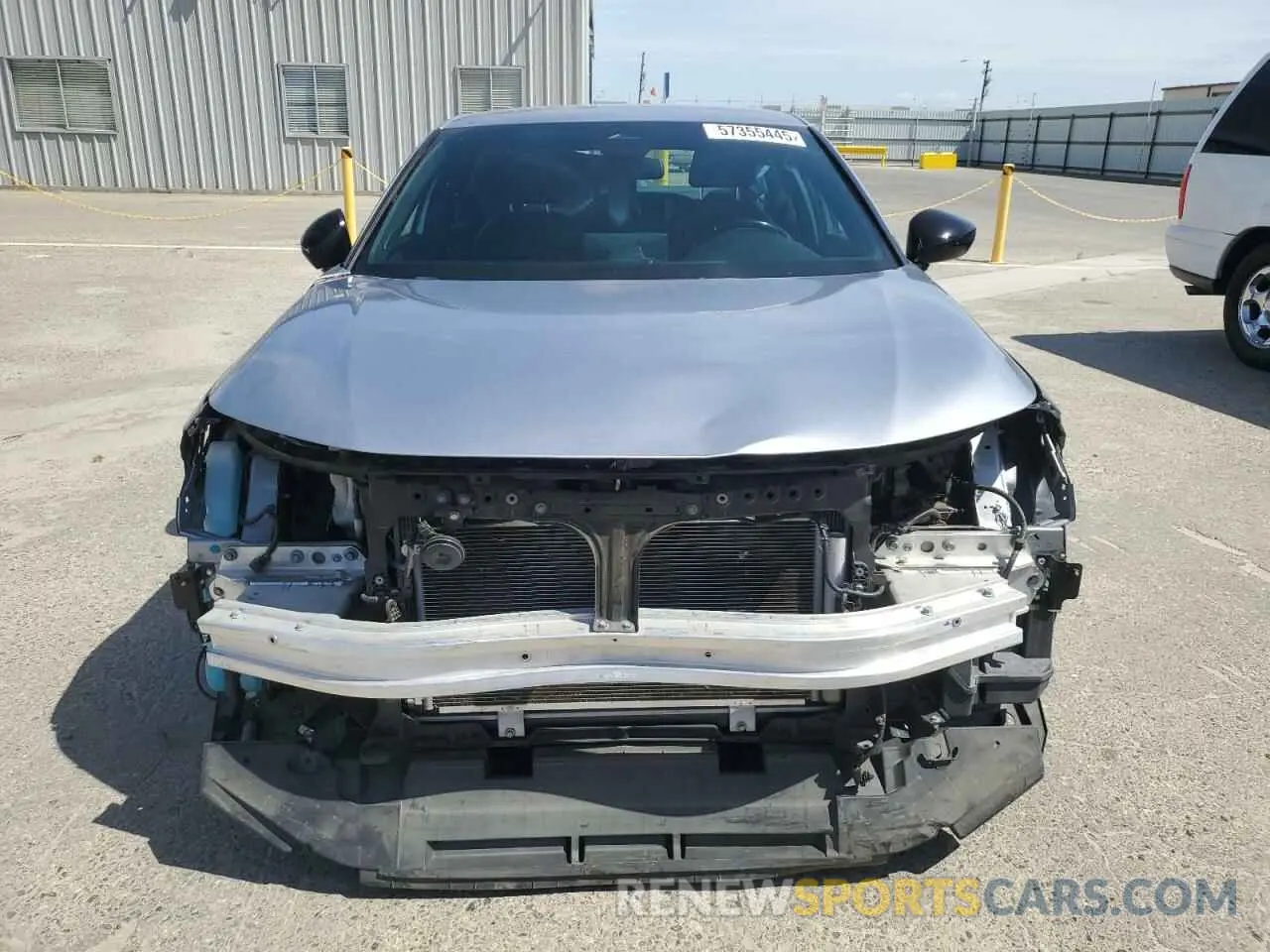 5 fotografías del automóvil dañado 2HGFE2F55NH531919 HONDA CIVIC 2022