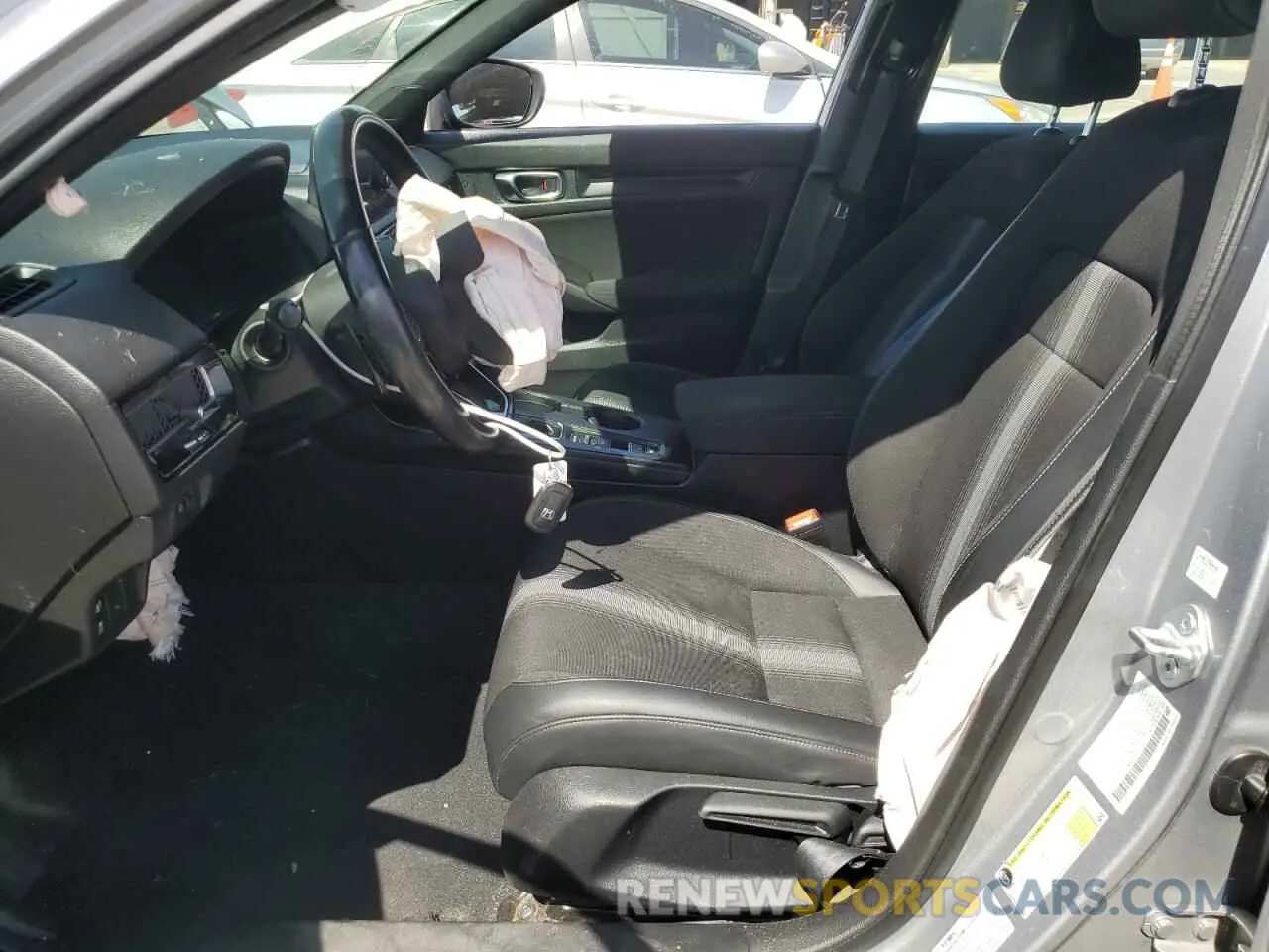7 fotografías del automóvil dañado 2HGFE2F55NH531919 HONDA CIVIC 2022