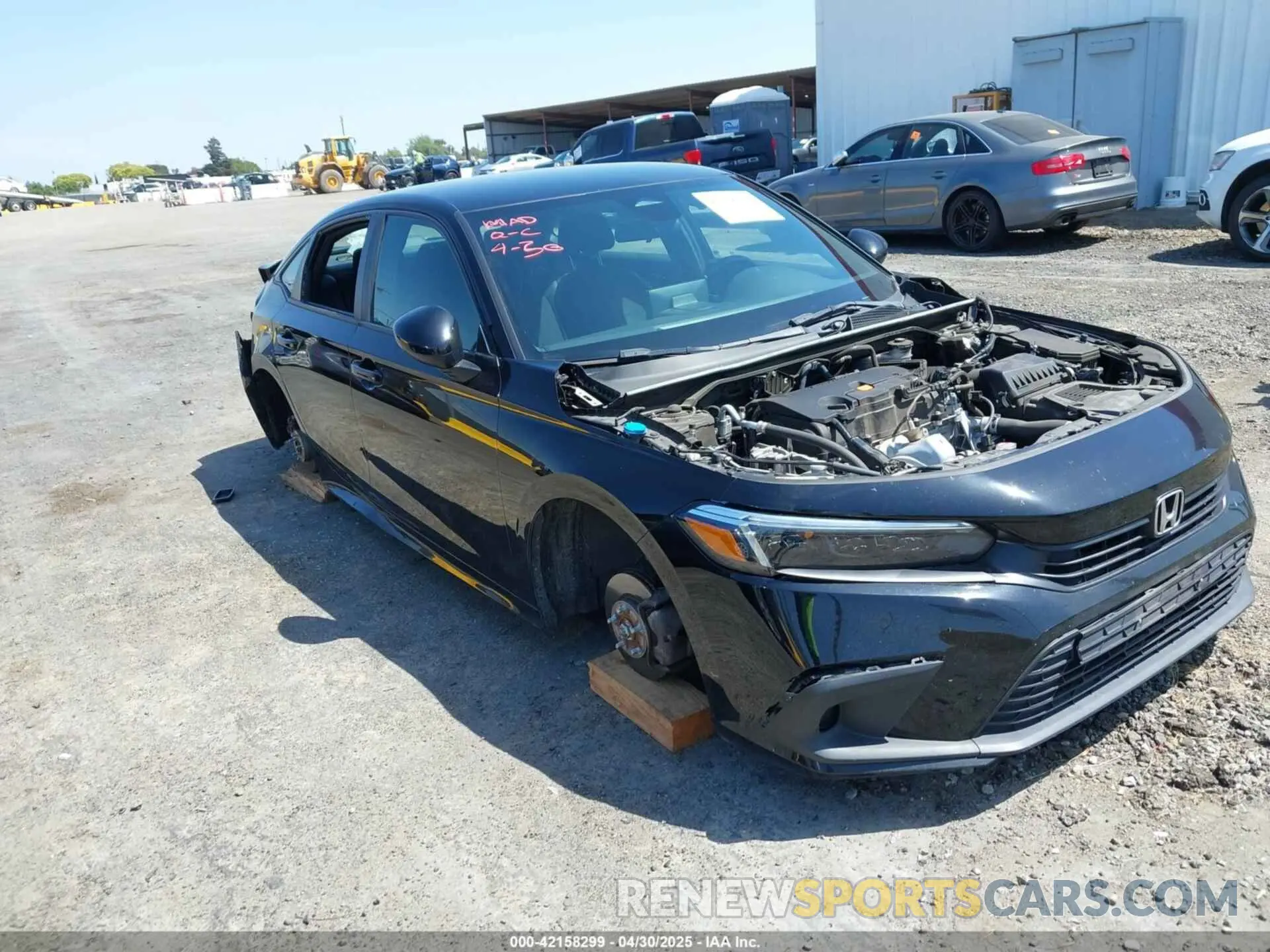 1 fotografías del automóvil dañado 2HGFE2F55NH549692 HONDA CIVIC 2022