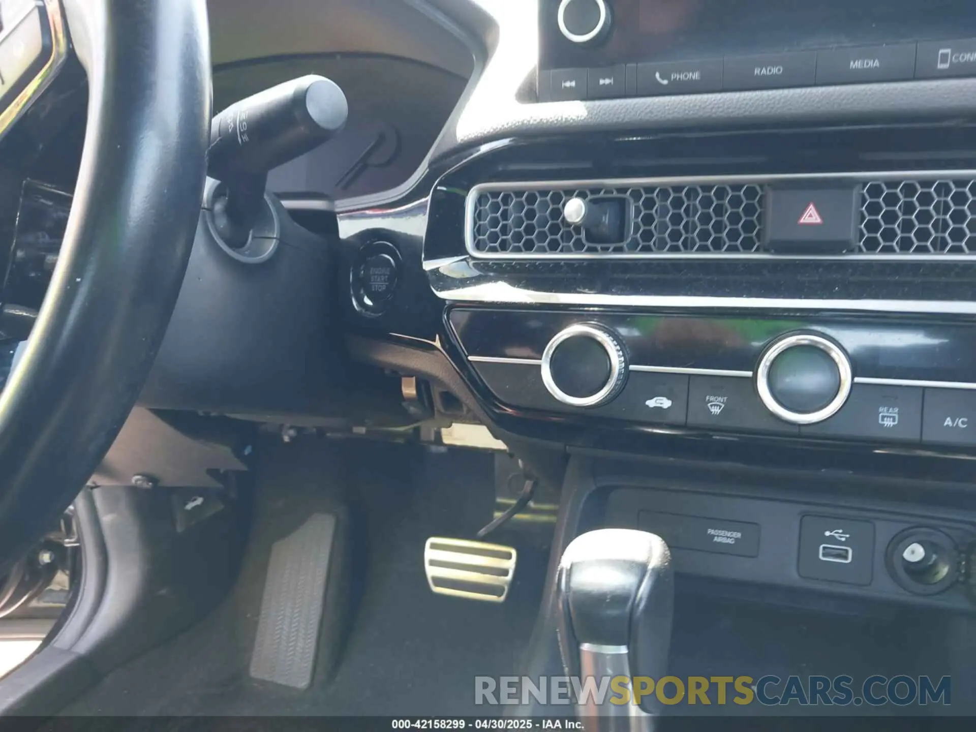 6 fotografías del automóvil dañado 2HGFE2F55NH549692 HONDA CIVIC 2022